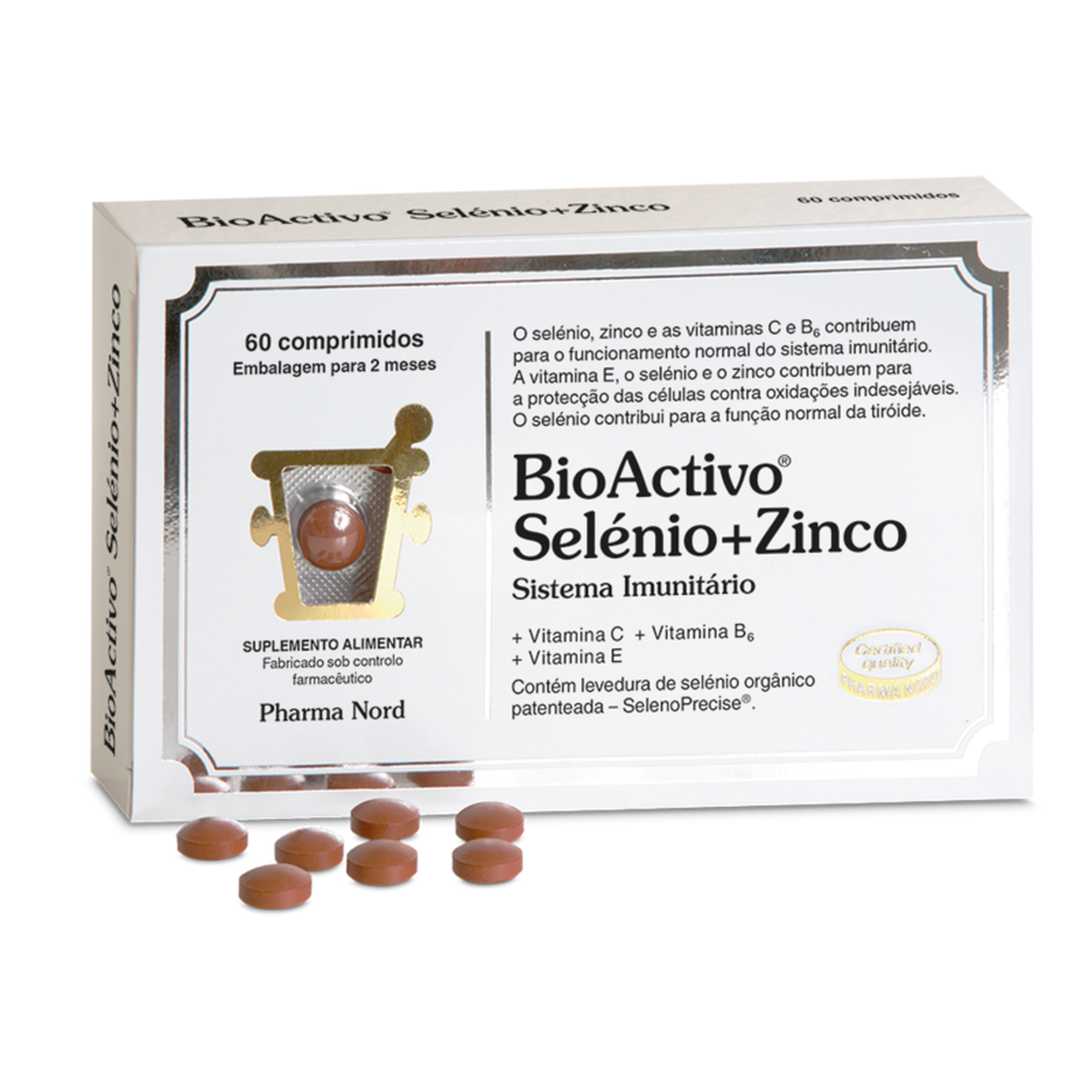 Suplemento Sistema Imunitário Selénio + Zinco