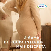 Cuecas Incontinência Silhouette Plus L Creme Wells Image 4