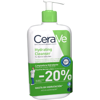 Pack Hydrating Cleanser Normal Dry Skin Wells