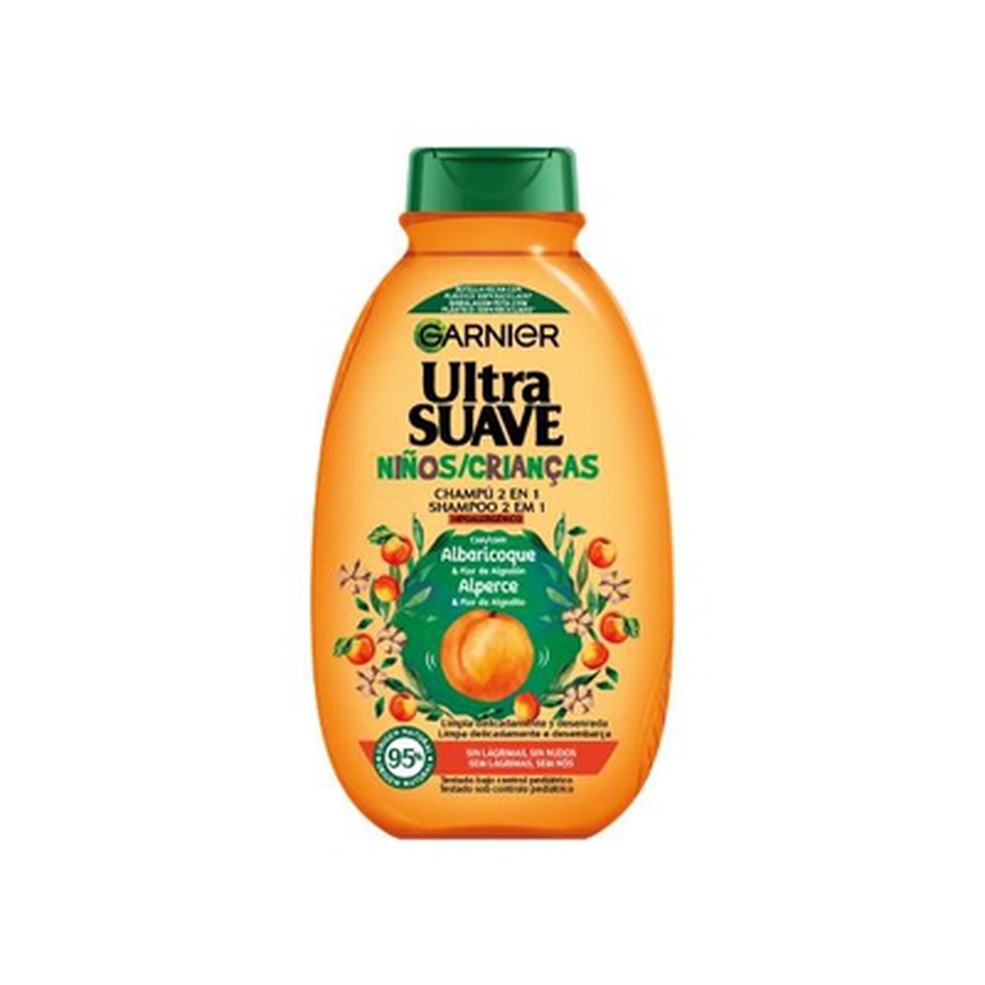 Ultra Suave Crianças Shampoo 2 em 1 Alperce