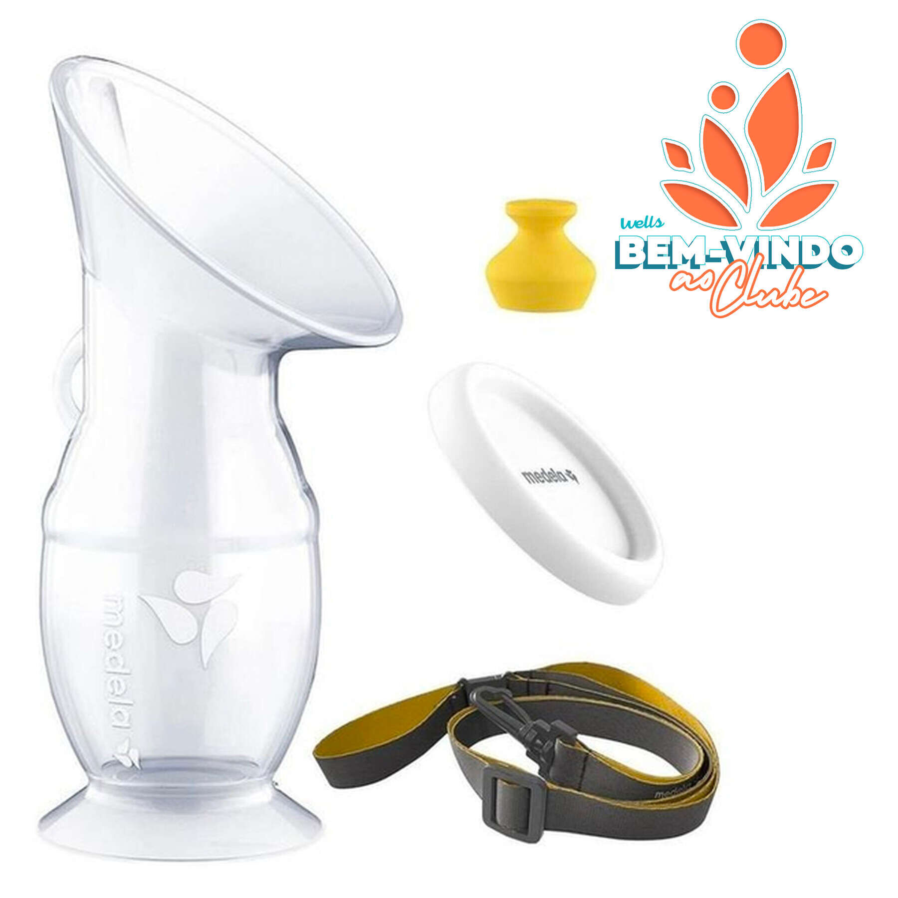Coletor Silicone Leite Materno Medela