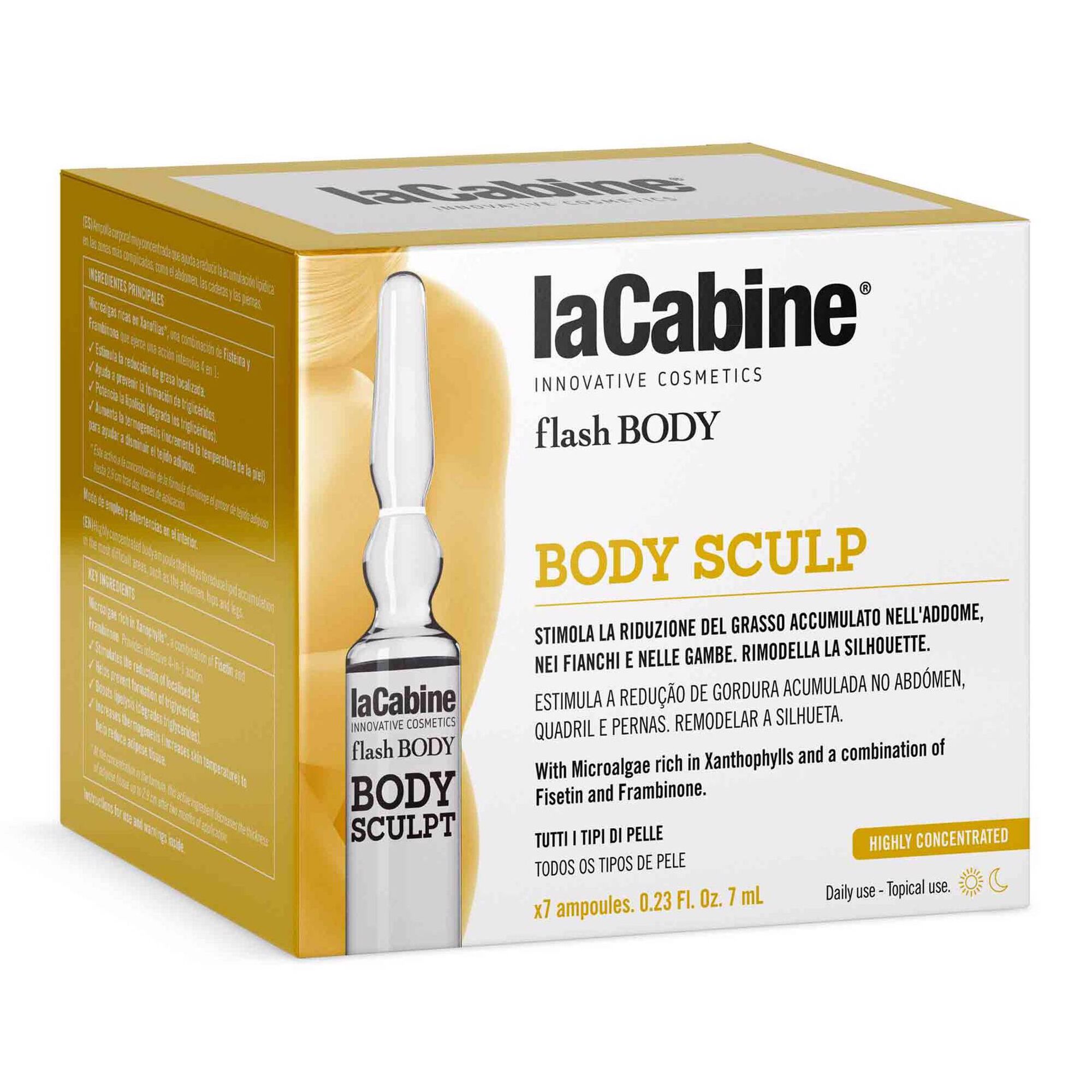 Ampolas para Corpo Flash Body Body Sculpt