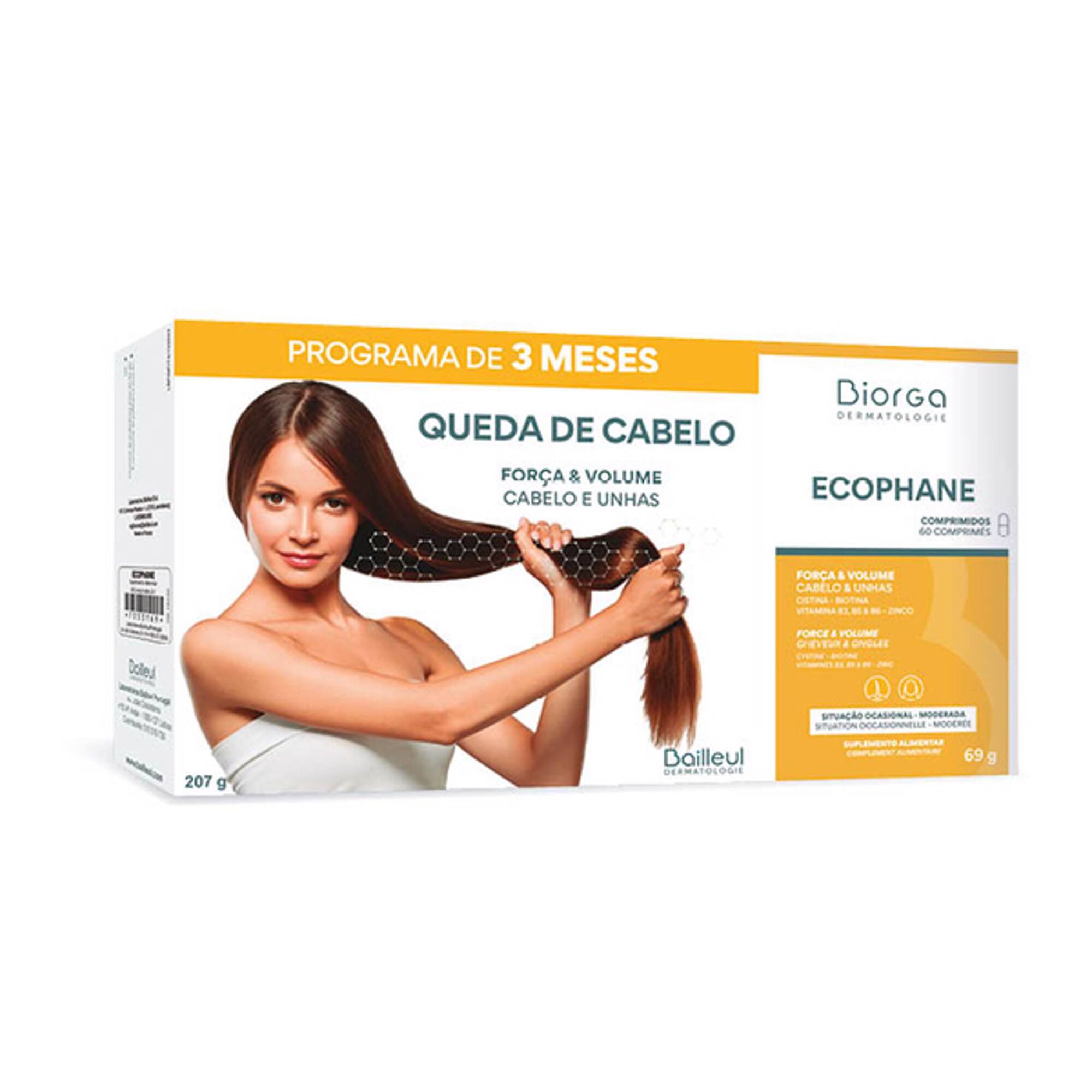 Suplemento Força e Volume Cabelo e Unhas