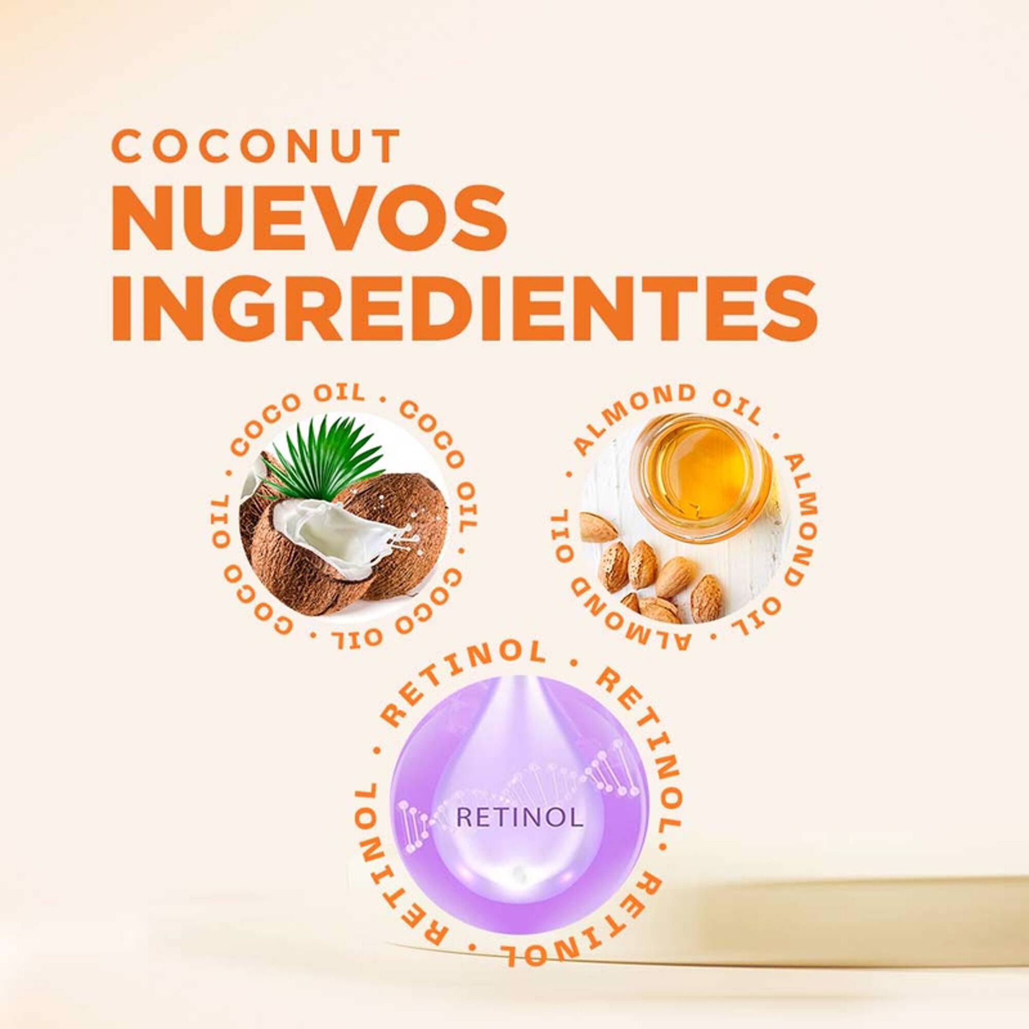 Champô Reconstrução e Brilho Coconut