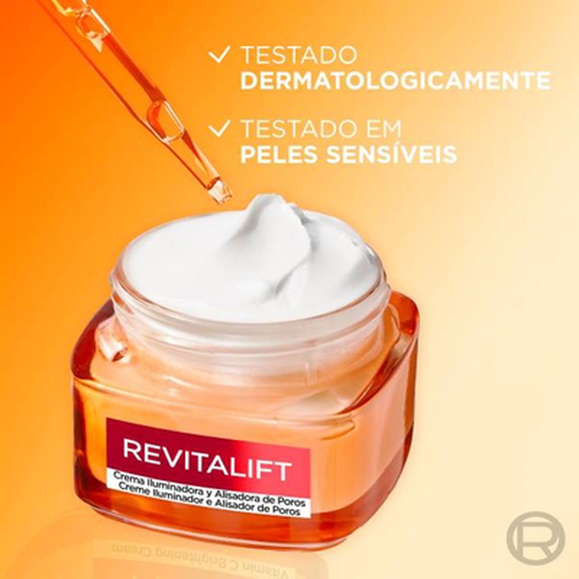 Revitalift Creme Alisador de Poros Vitamina C