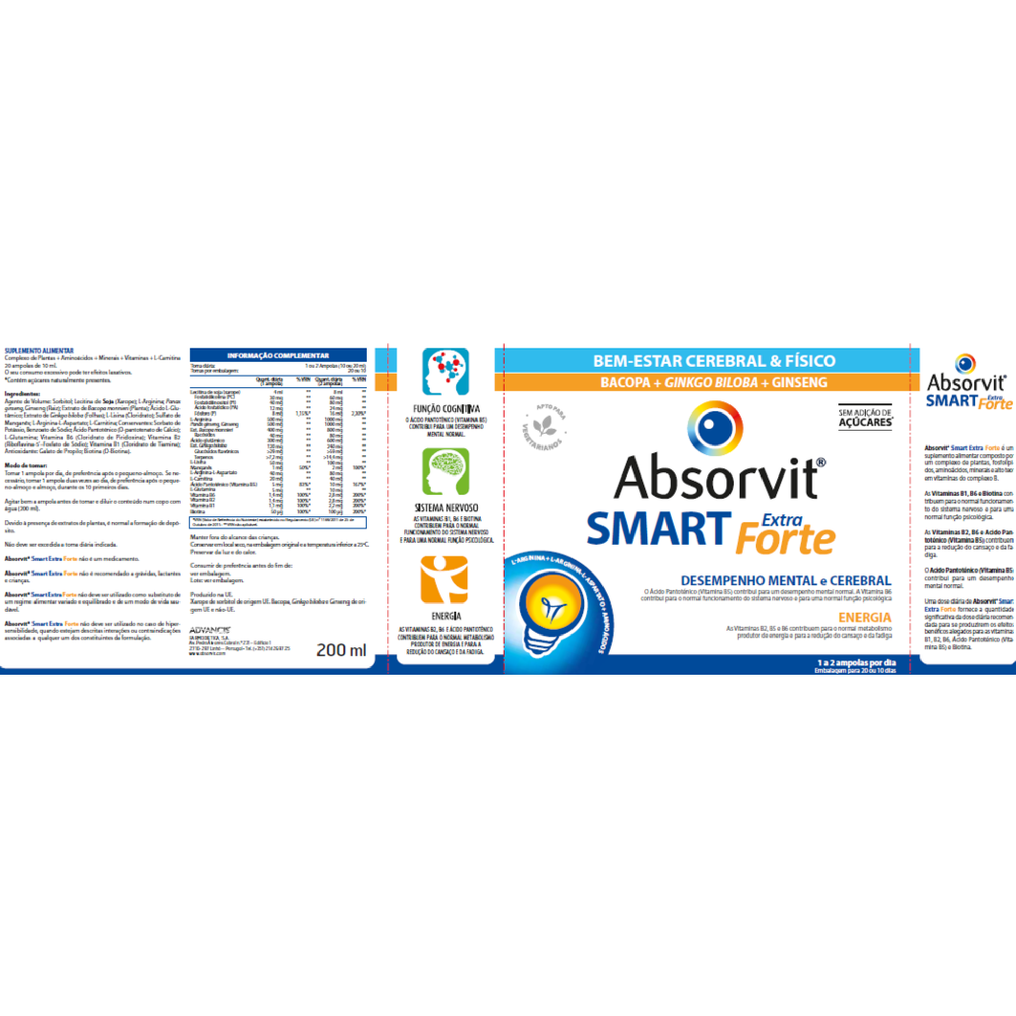 Suplemento Desempenho Cerebral Extra Forte