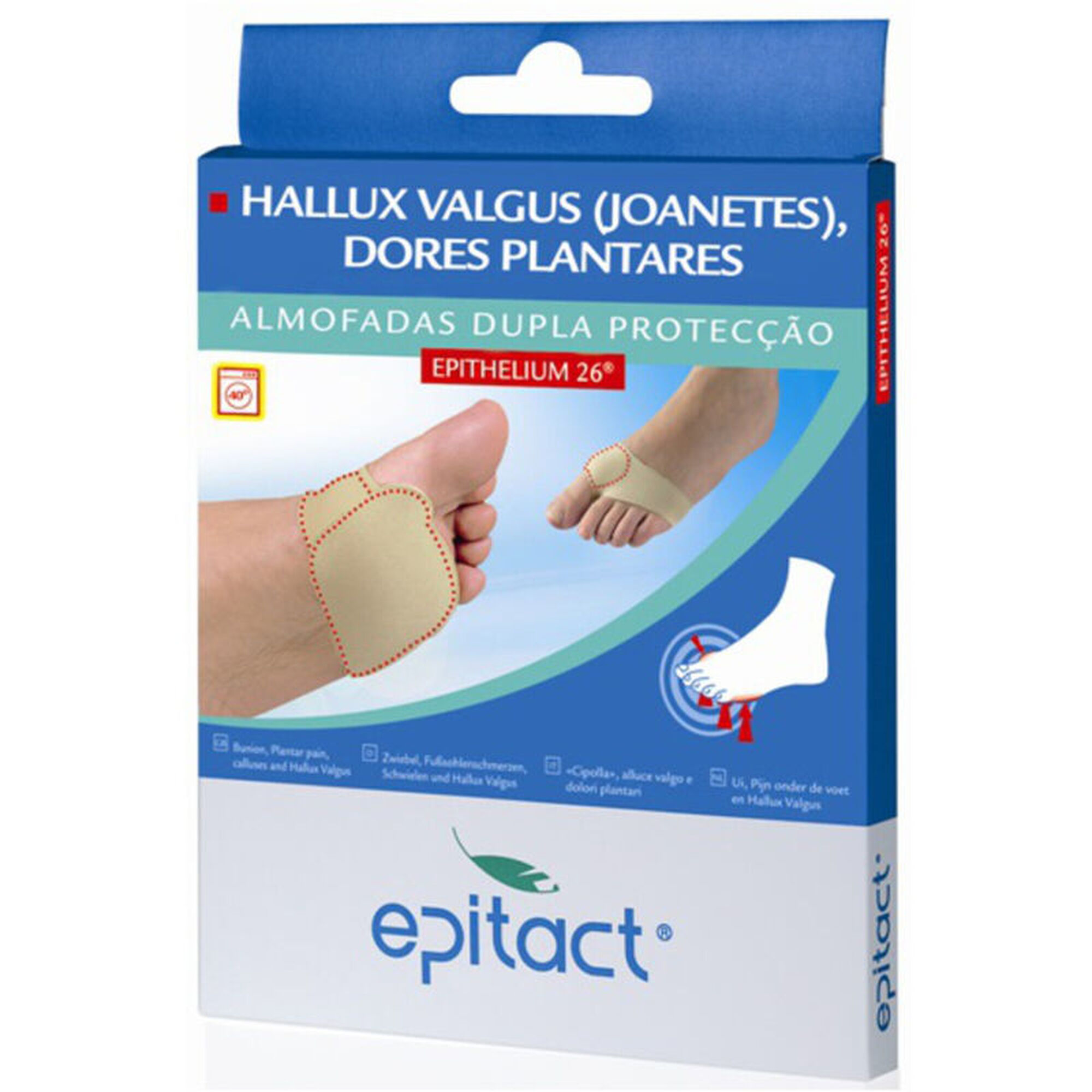 Almofadas de Dupla Proteção Tam.36/38