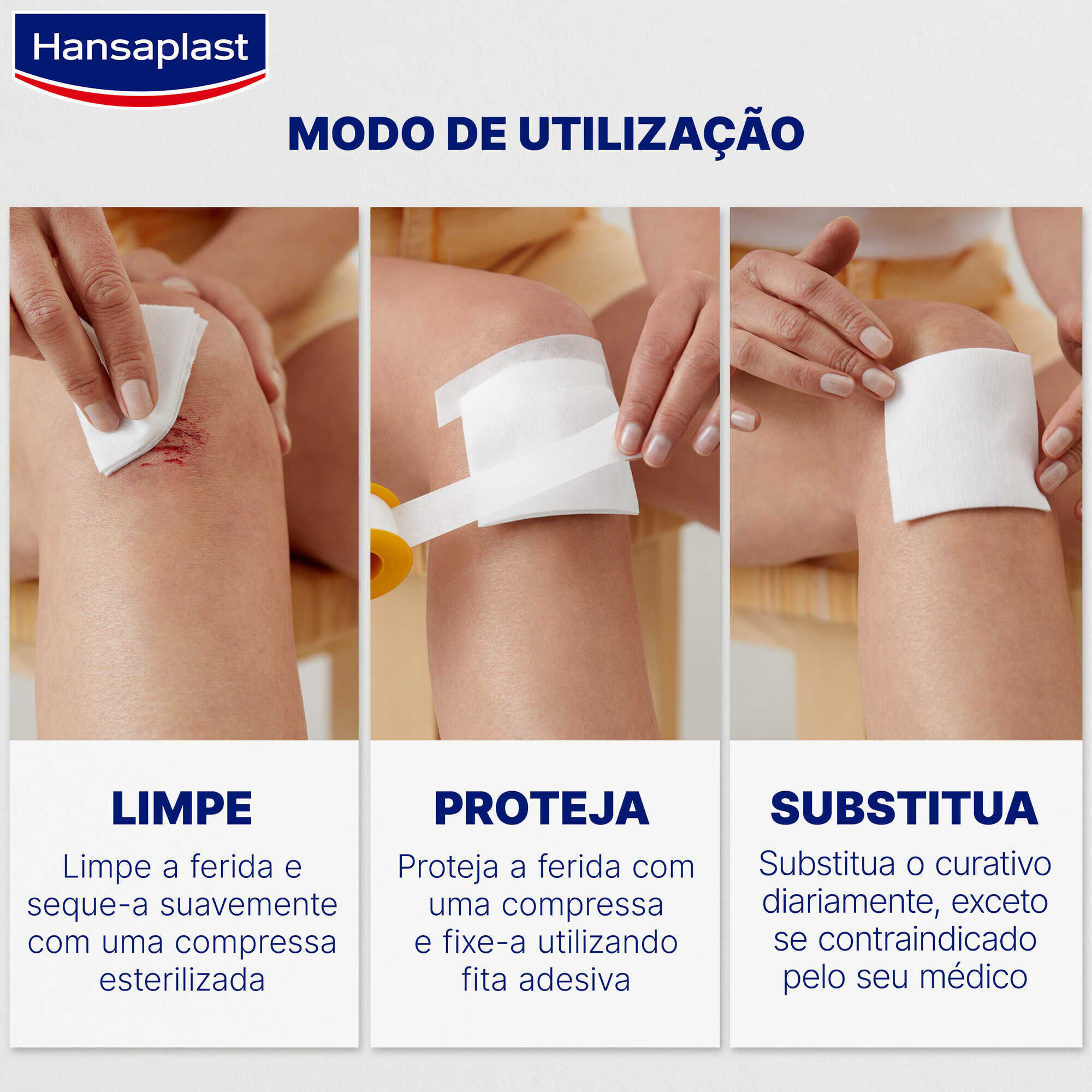 Adesivo para Fixação de Curativos Soft