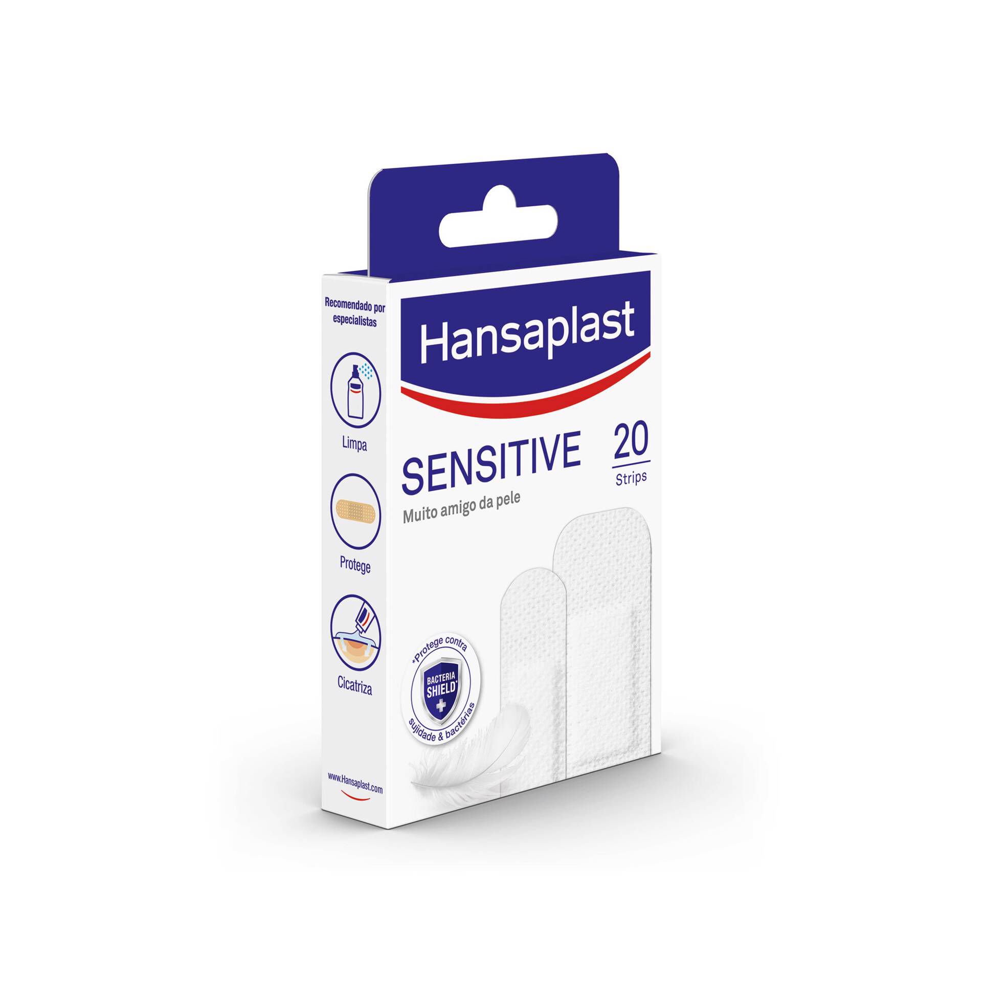 Pensos Rápidos Sensitive Hansaplast 20 un