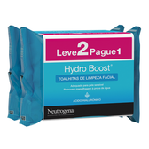 Hydro Boost Toalhitas de Limpeza Facial Pack Wells Image 1