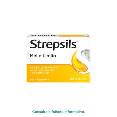 Strepsils Mel e Limão