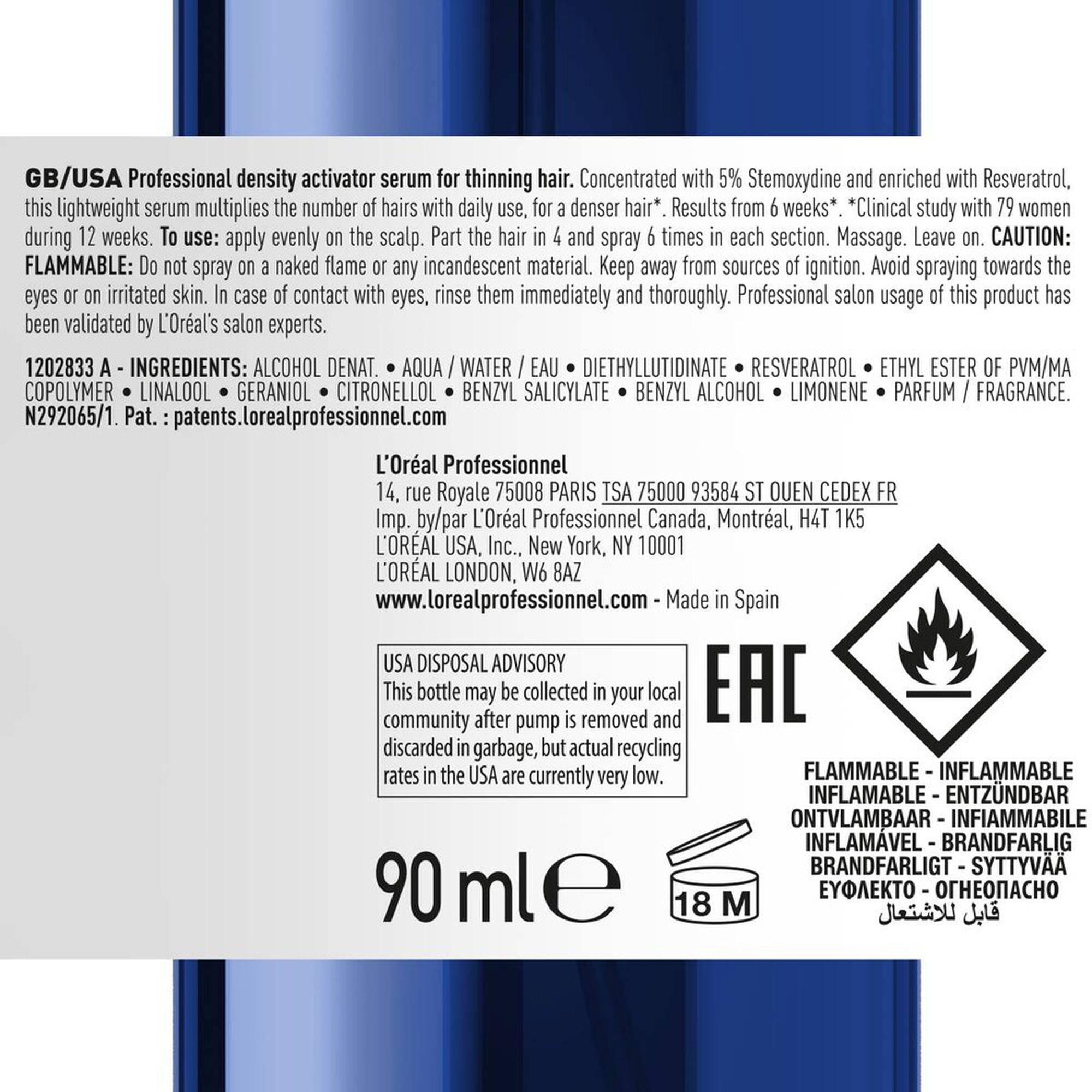 Serie Expert Serioxyl Advanced Sérum