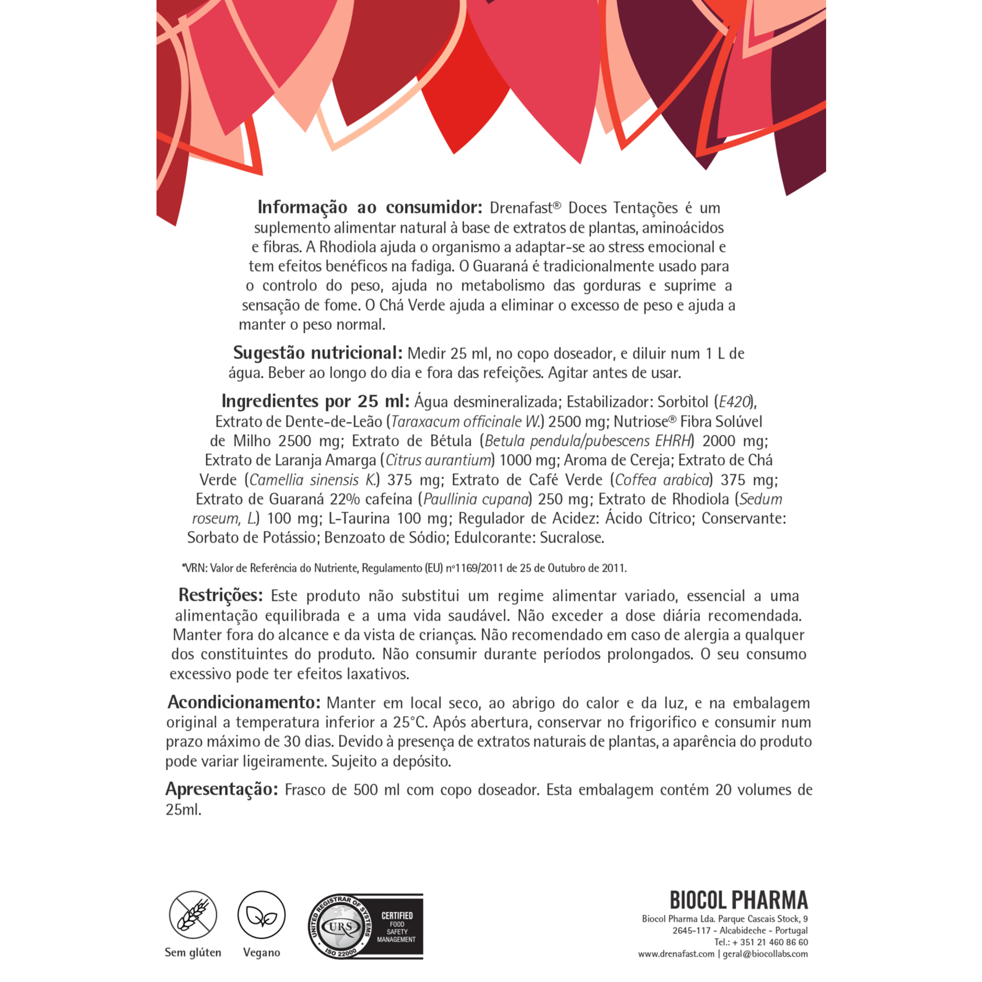 Drenafast Doces Tentações