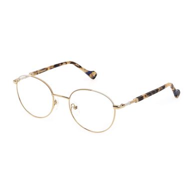 Armação Óculos Yalea Dourado Vya013L Wells