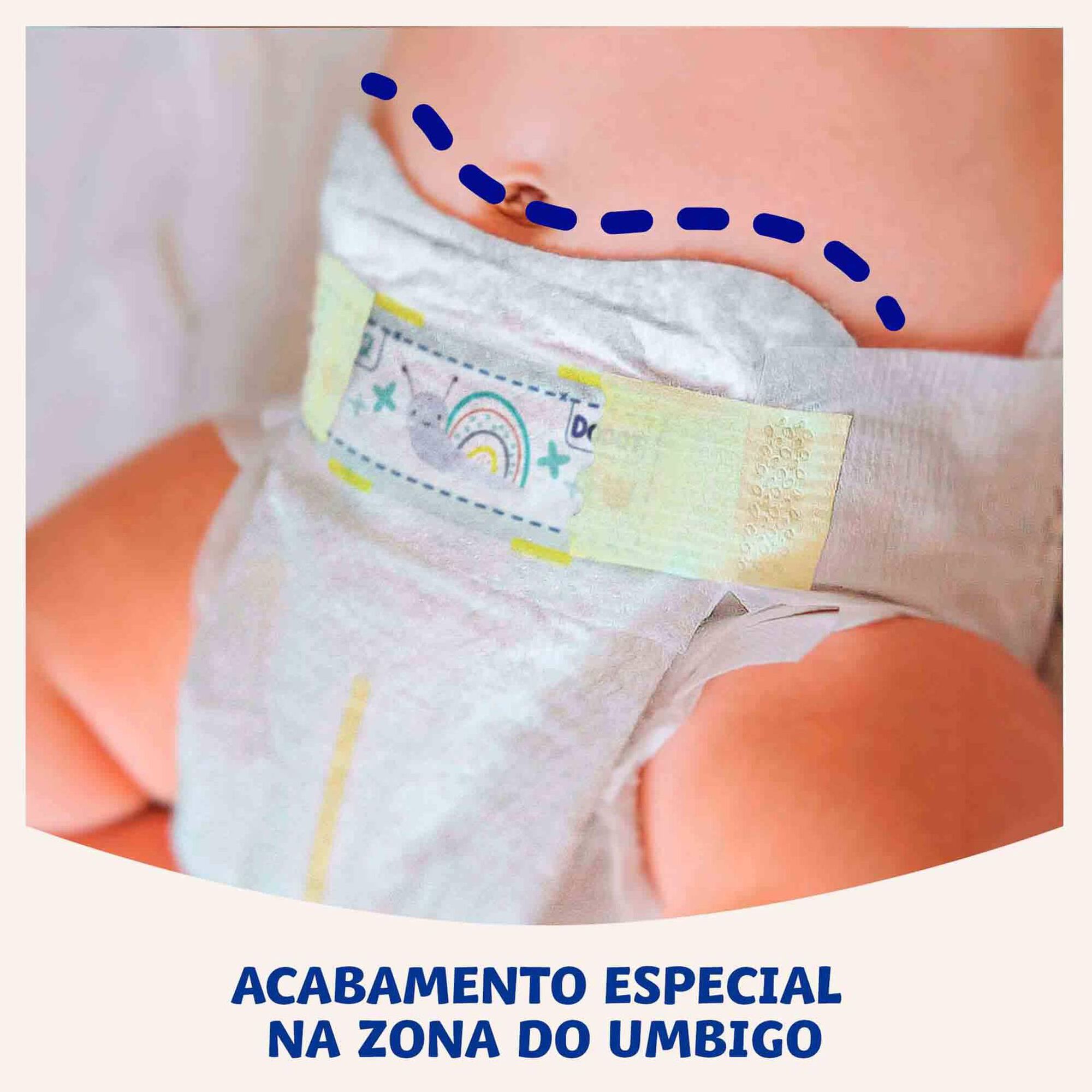 Fraldas de Bebé Sensitive 7-11kg T3+