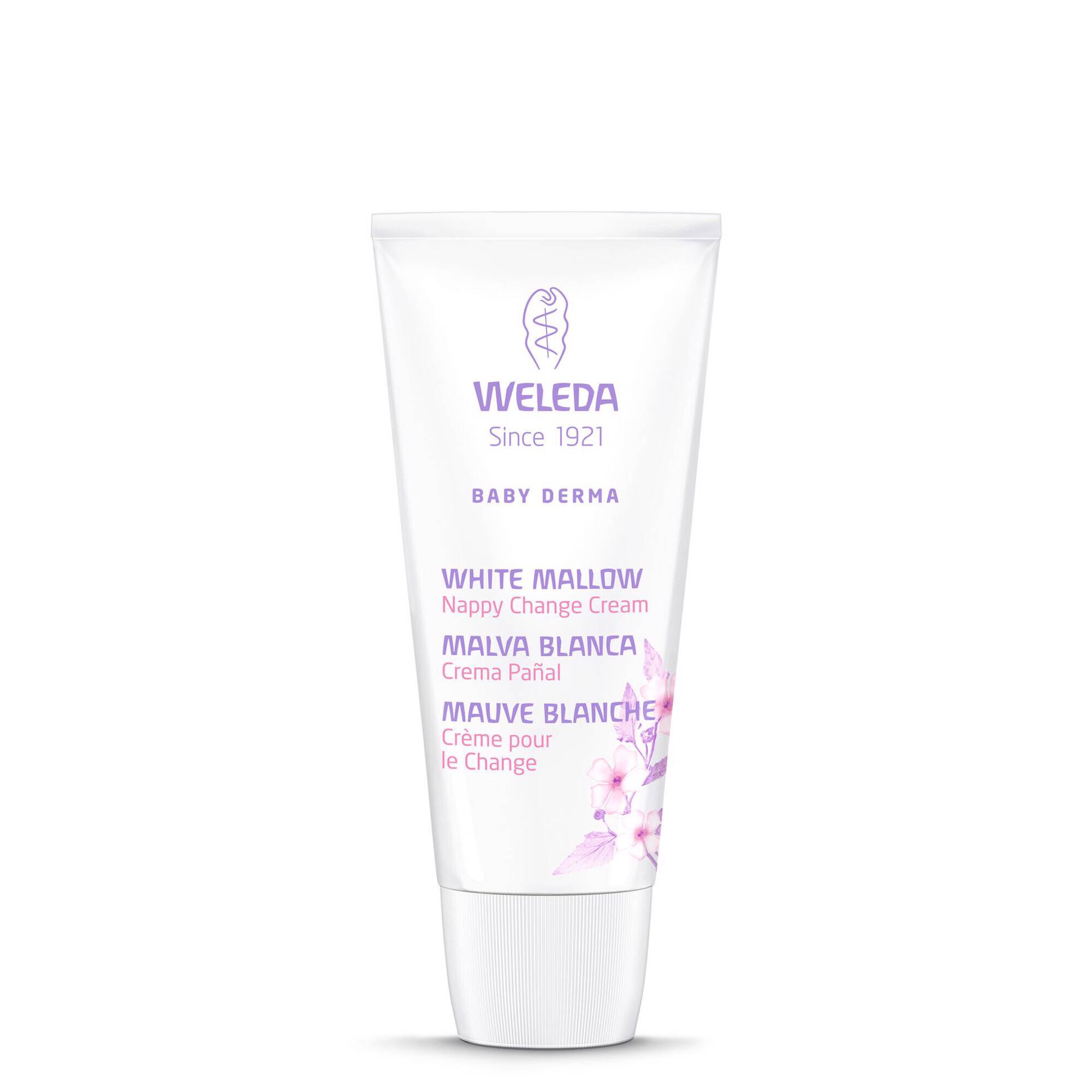 Creme Muda Fralda Malva Branca