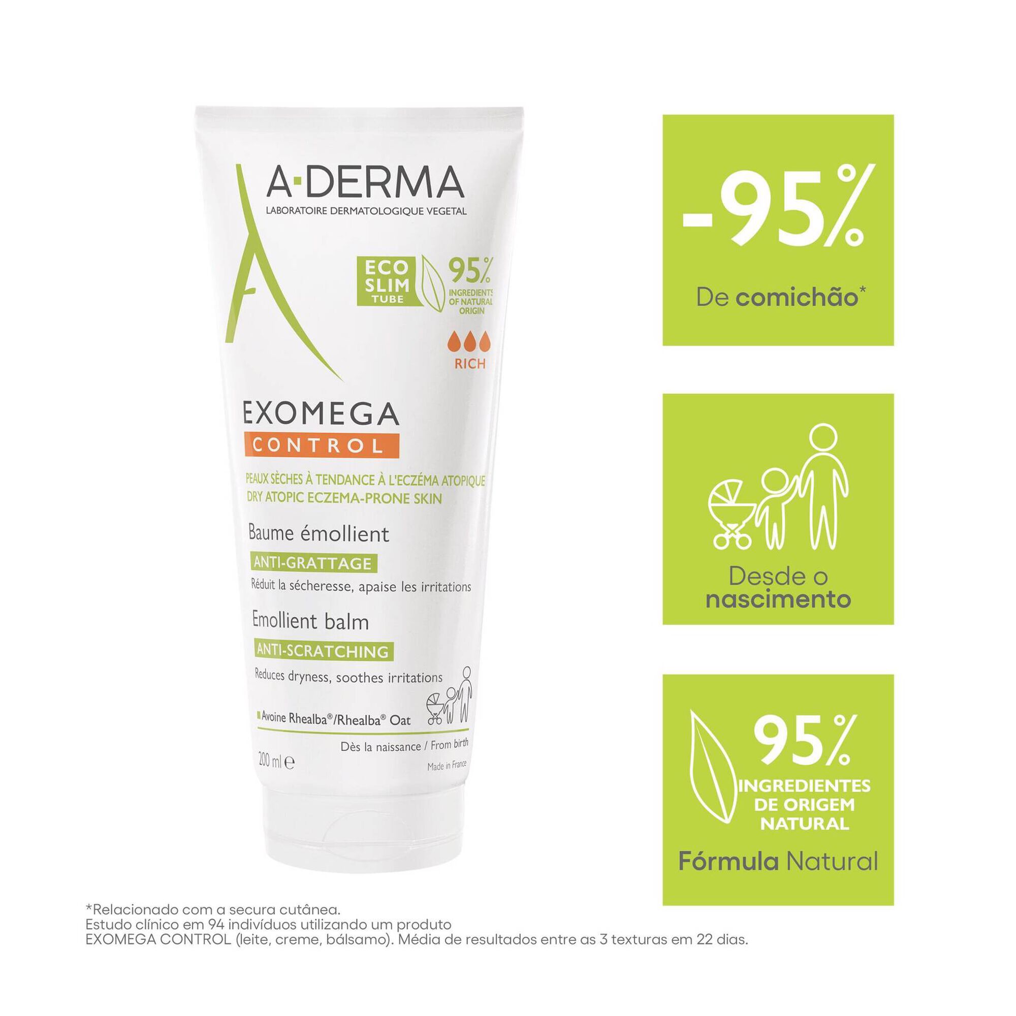 Exomega Control Emollient Balm