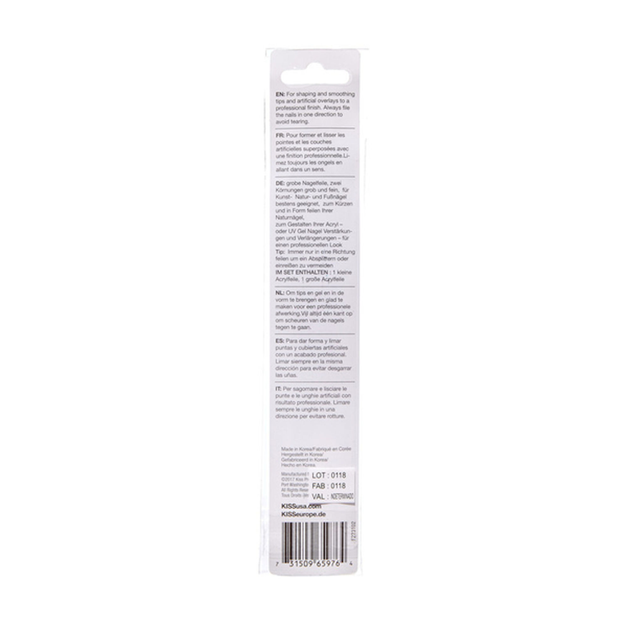Acrylic Nail File
