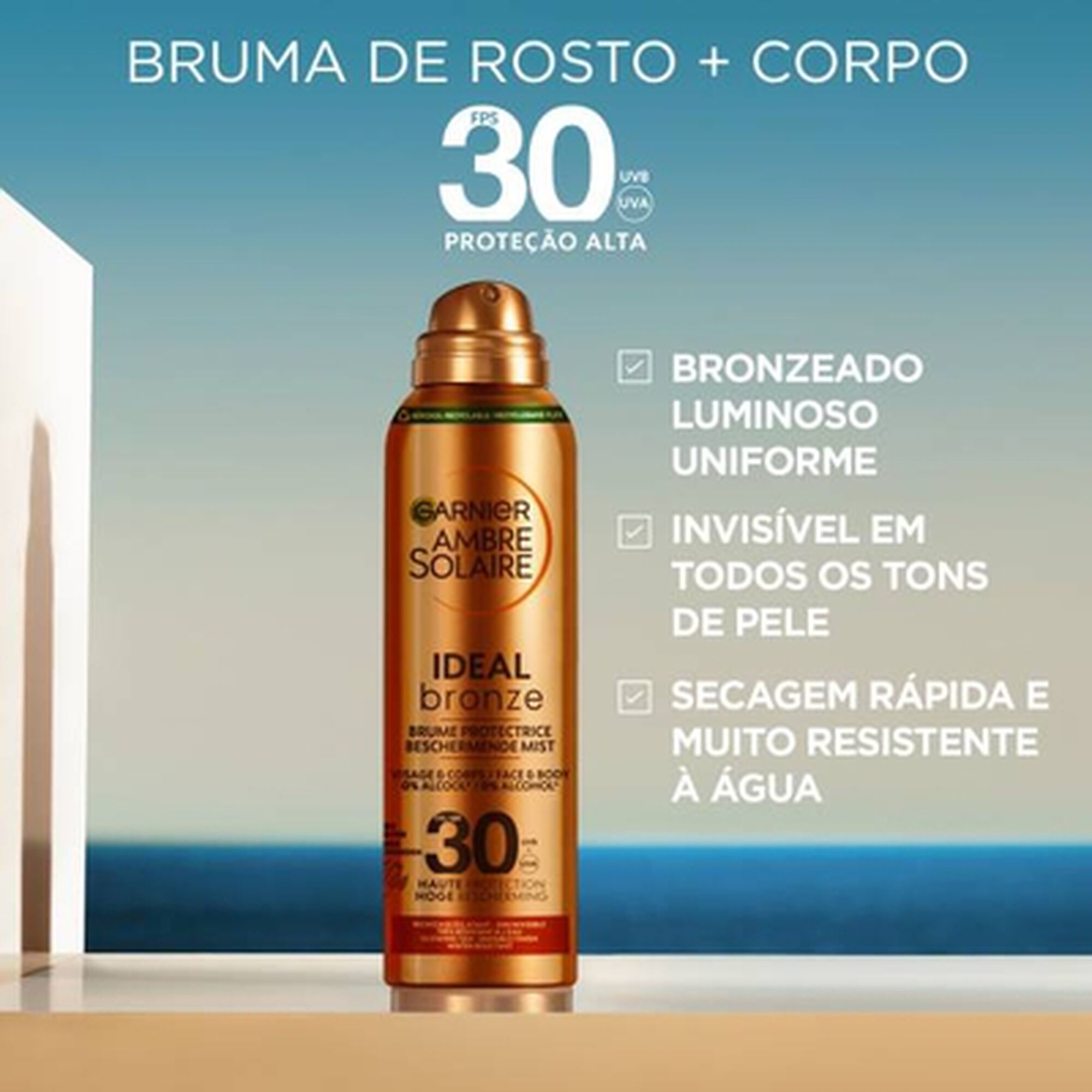 Bruma Protetor Solar Ideal Bronze FPS30