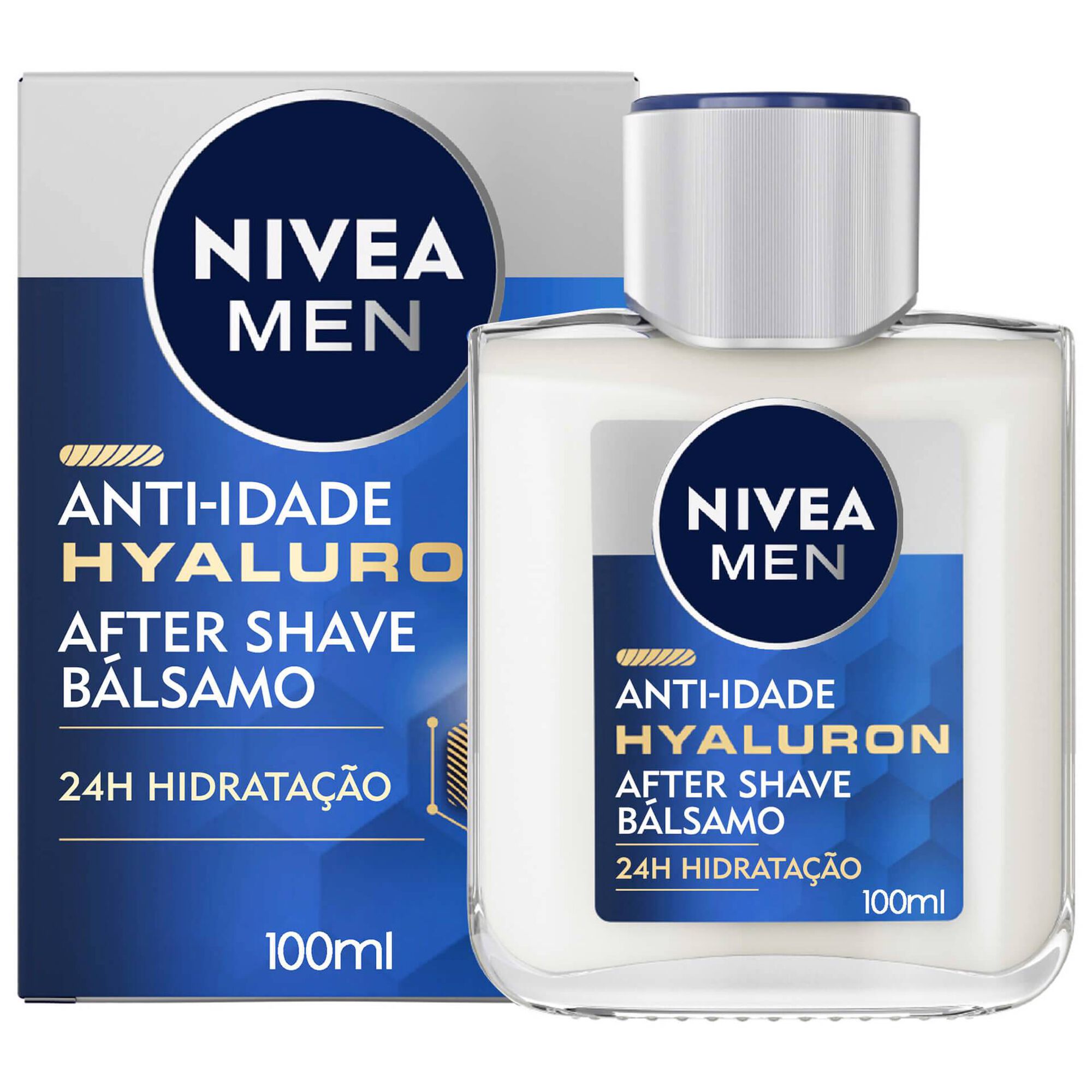 Men Anti-Idade Hyaluron After Shave Bálsamo