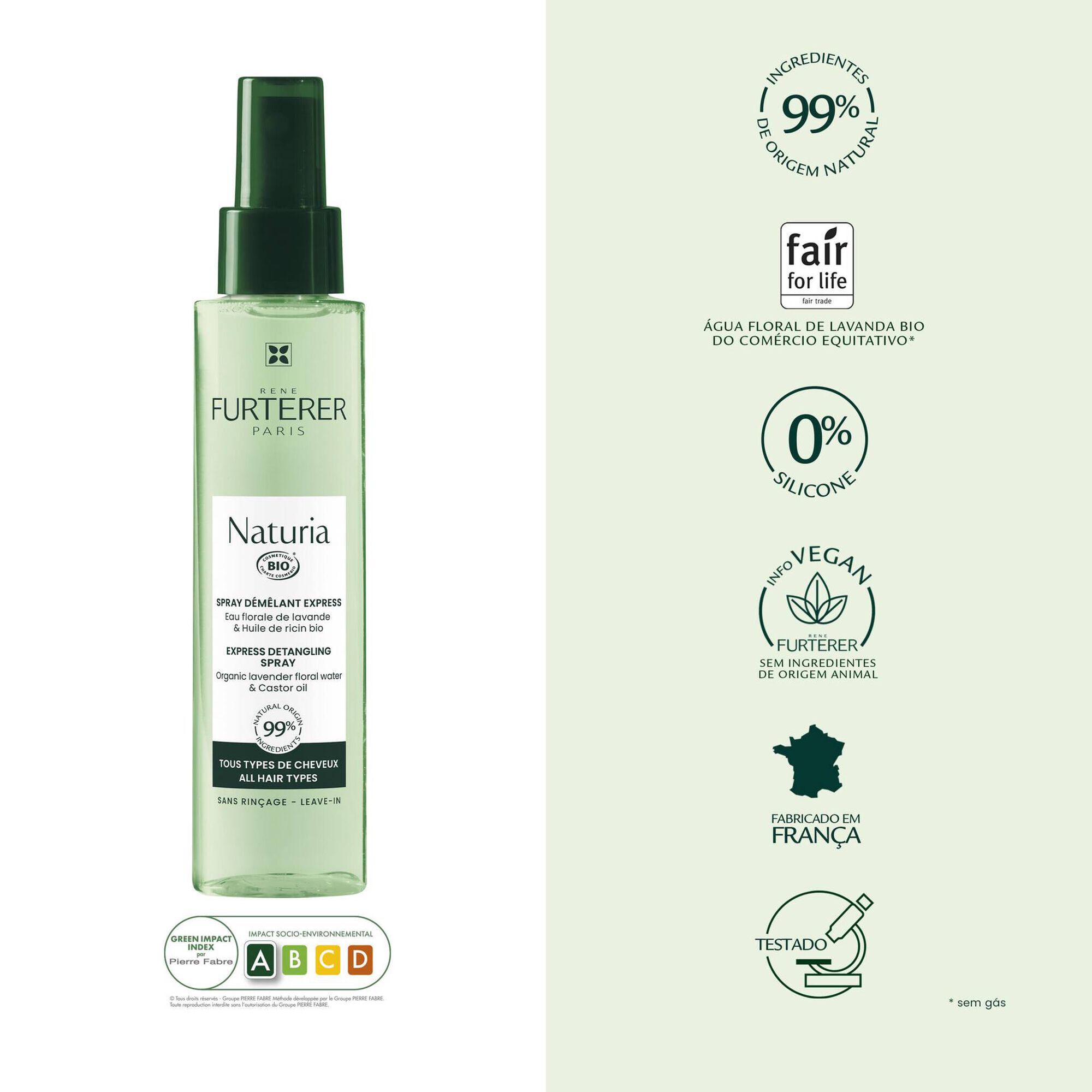 Naturia Express Detangling Spray