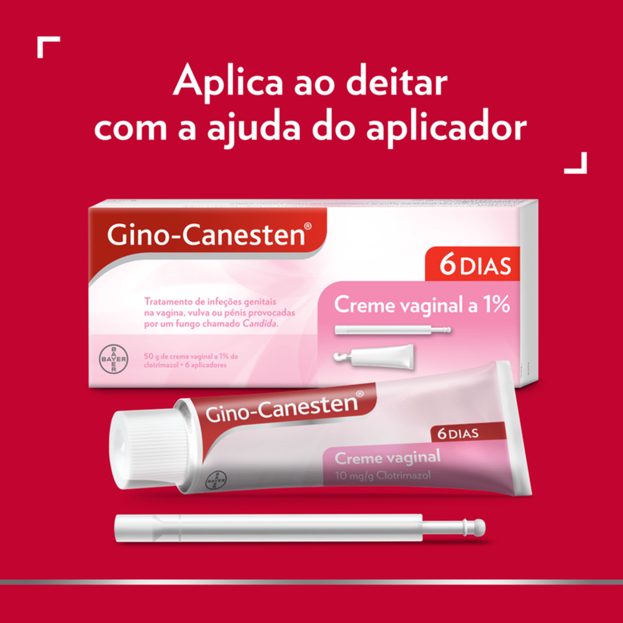 Gino-Canesten Creme Vaginal Antifúngico 1%