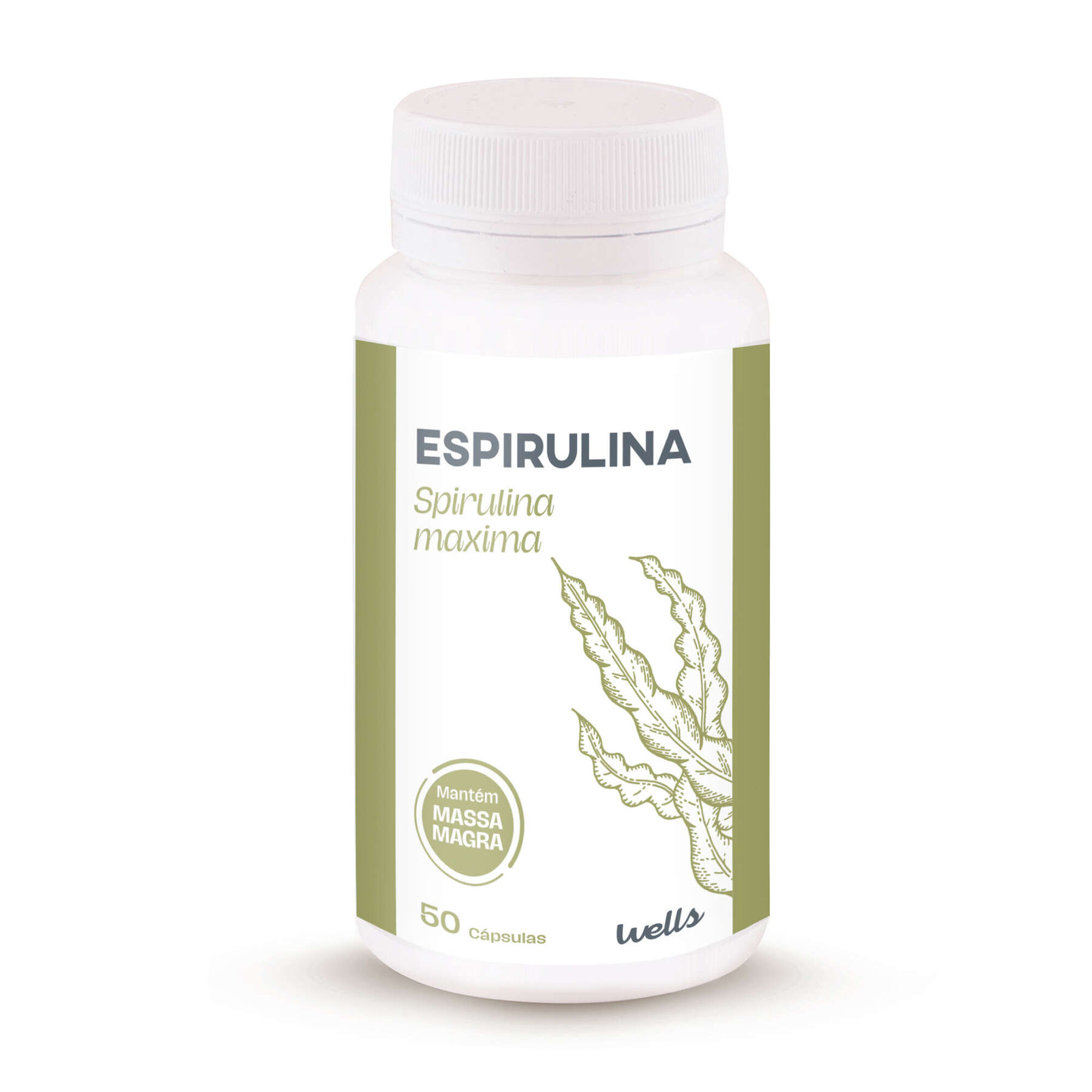 Suplemento Spirulina Massa Magra