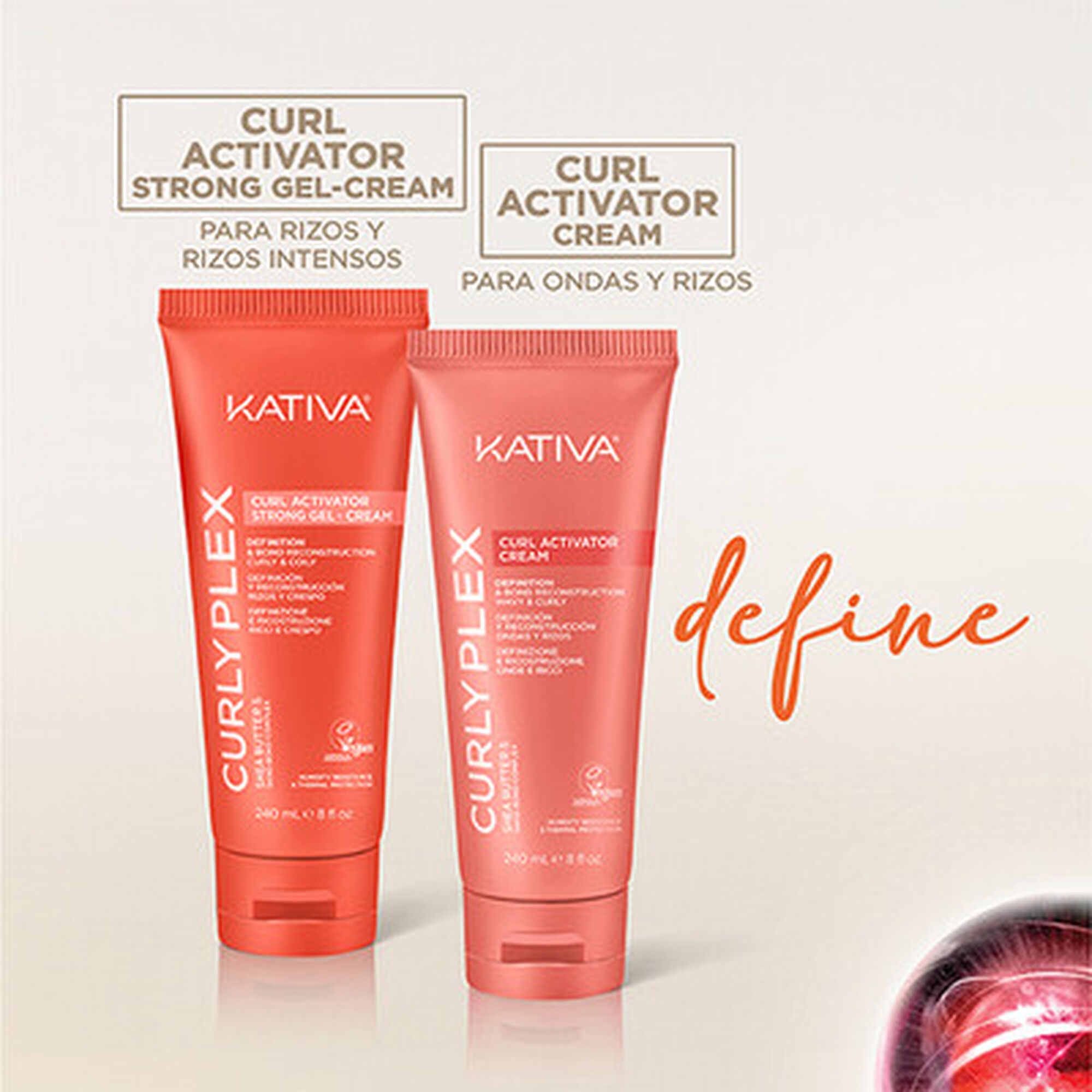 Curly Plex Curl Activator Strong Gel Cream