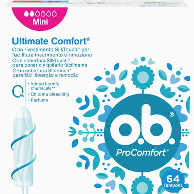 Ultimate Comfort Tampons ProComfort Mini 64 un Wells
