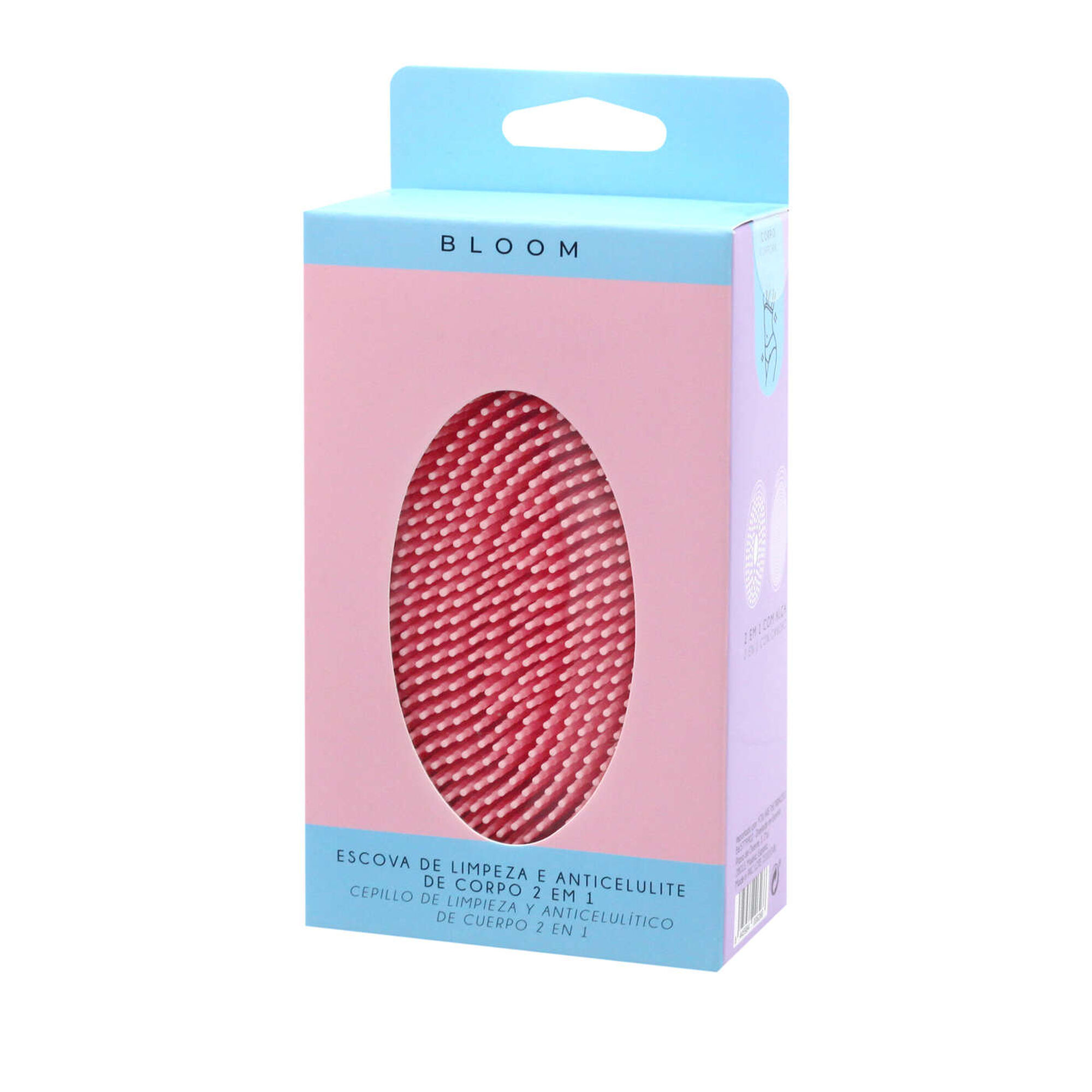 Escova de Corpo Limpeza e Anticelulite