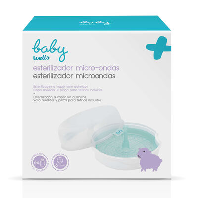 Esterilizador a Vapor para Micro-Ondas