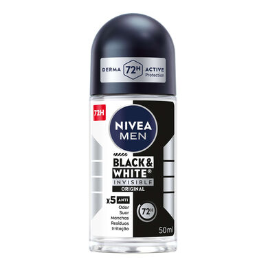 Men BLack & White Invisible Original 72h Wells