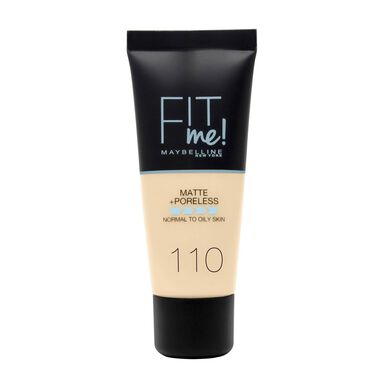 Base Fit Me Matte & Poreless 110 Porcelain 30 ml Wells