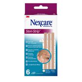 Pensos de Suturas 75 mm x 6 mm Steri Strips Wells