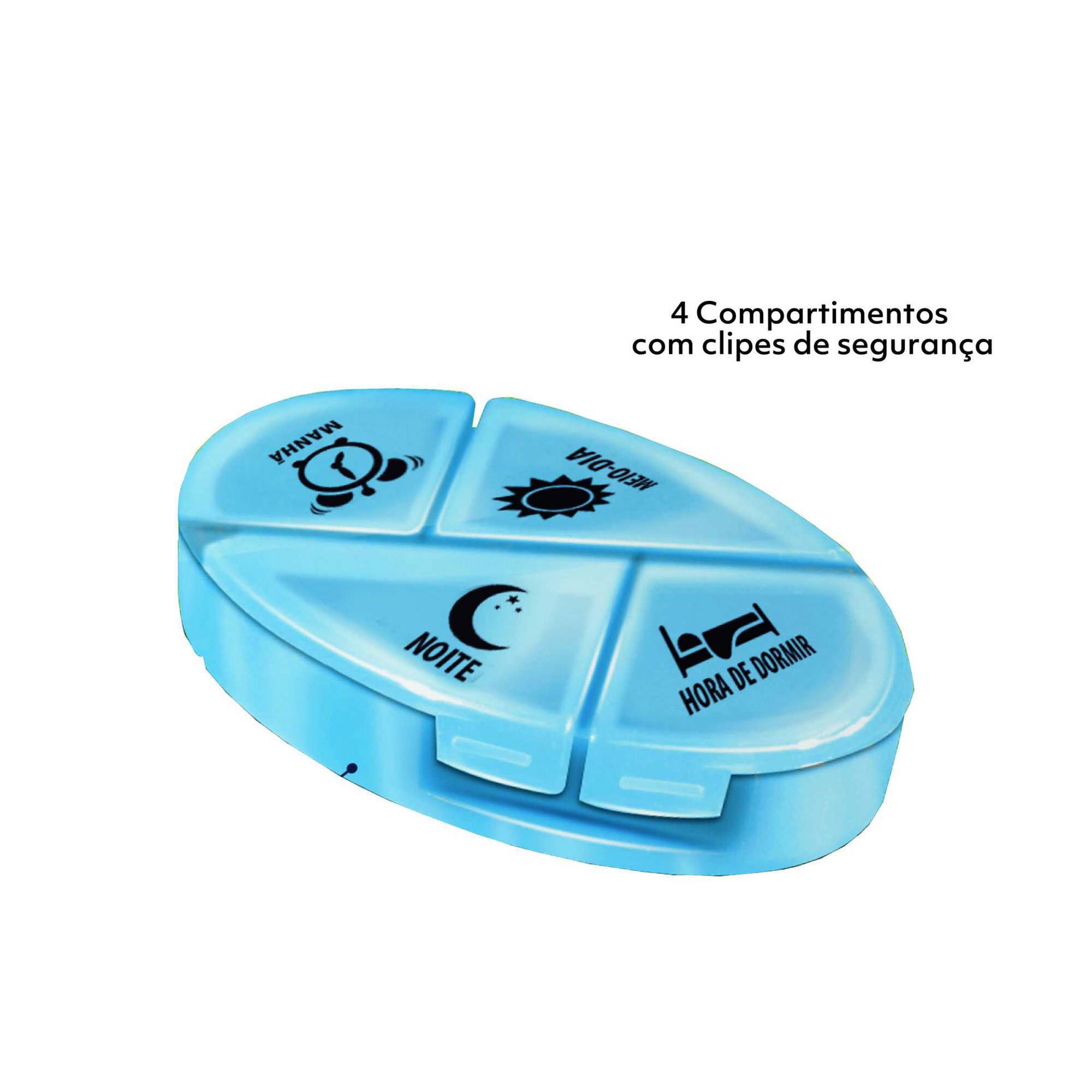 Caixa Comprimidos 4 Divisões