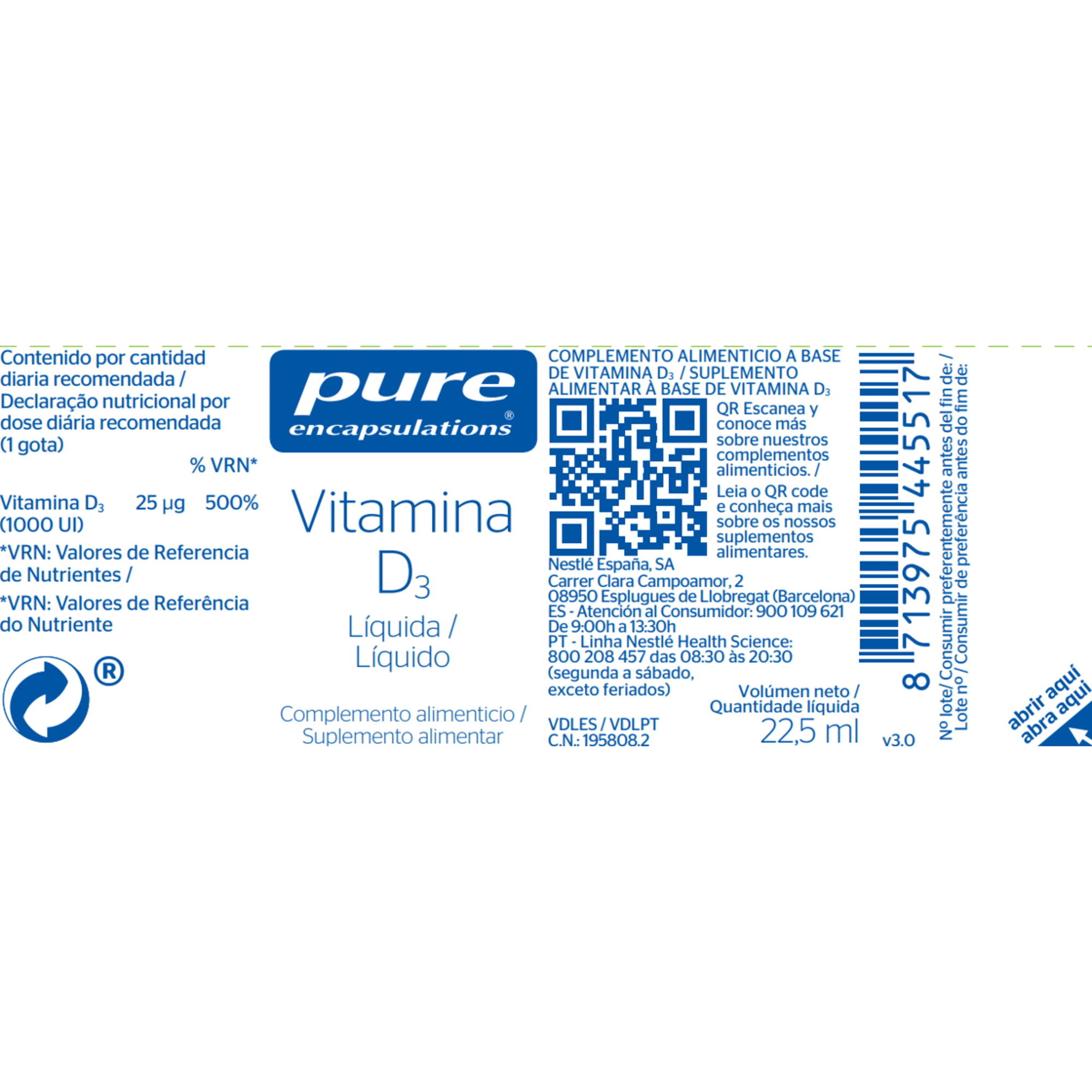 Vitamina D3 Líquido