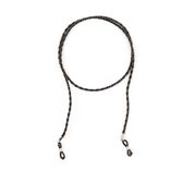 Cordão Óculos Pele com Relevo Preto Wells Image 1