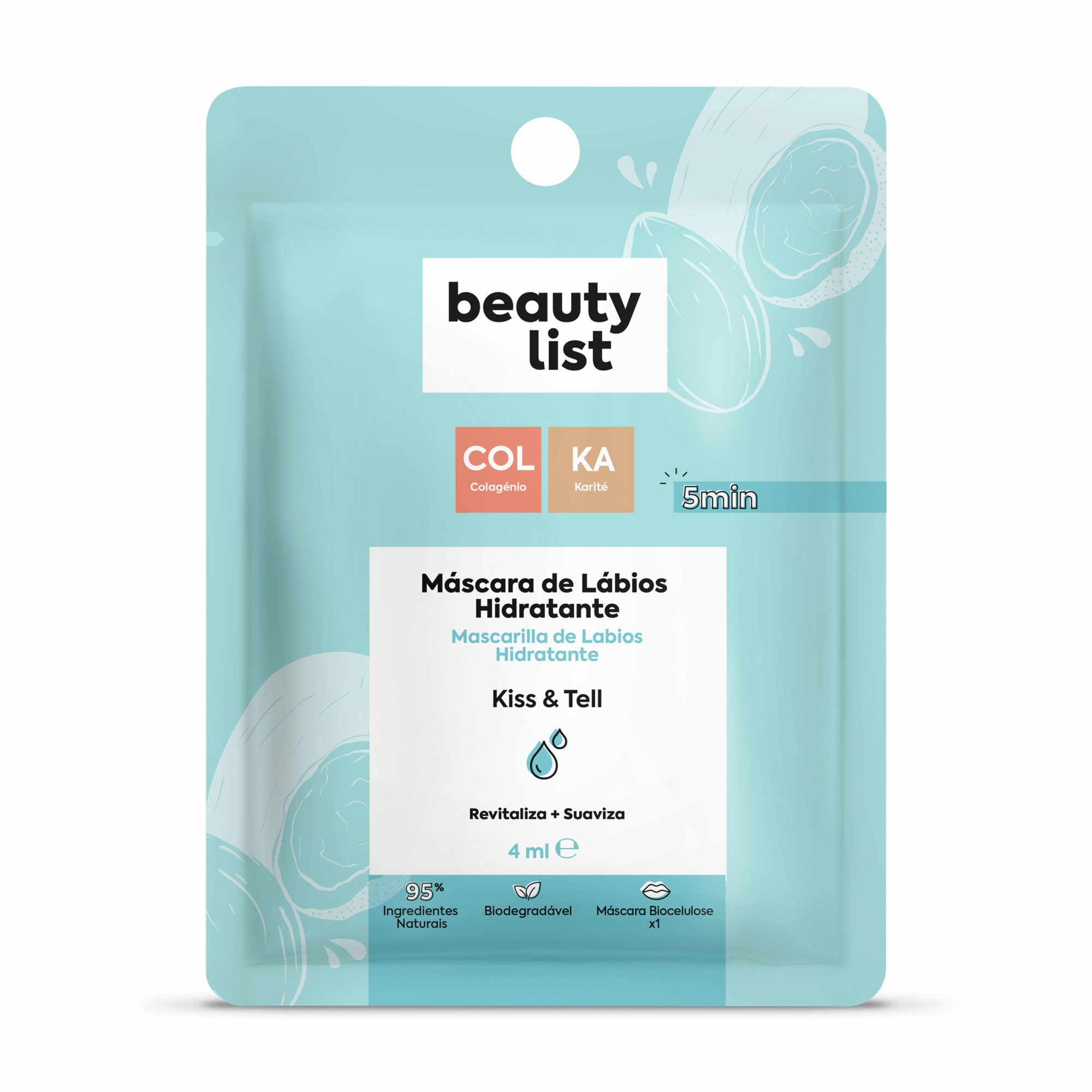 Máscara Lábios Hidratante Kiss & Tell