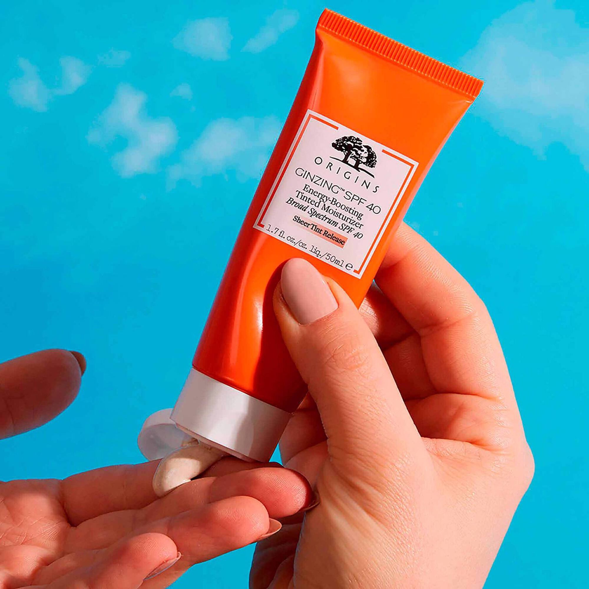 Ginzing Energy-Boosting Tinted Moisturizer SPF 40