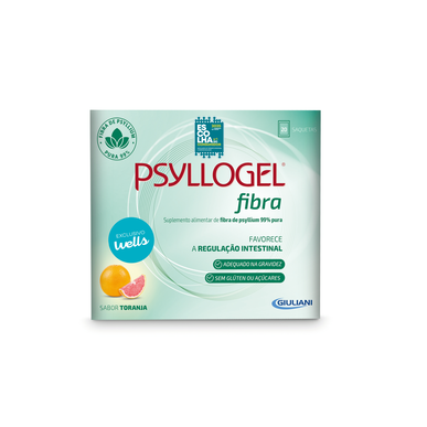 Saquetas Alívio da Obstipação Fibra Toranja Wells