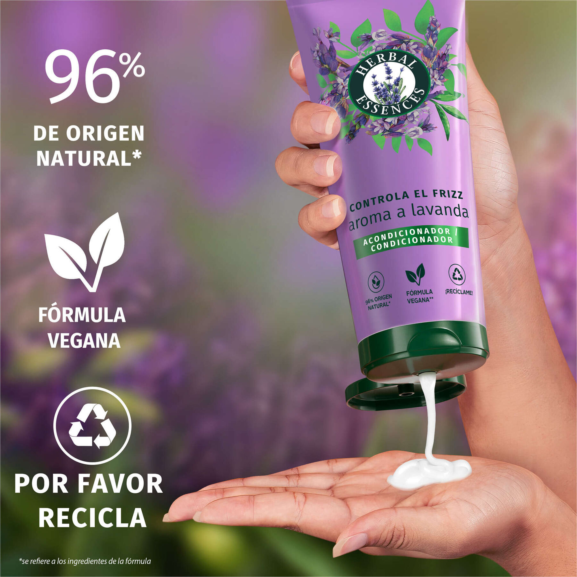 Condicionador Controla o Frizz Aroma Lavanda