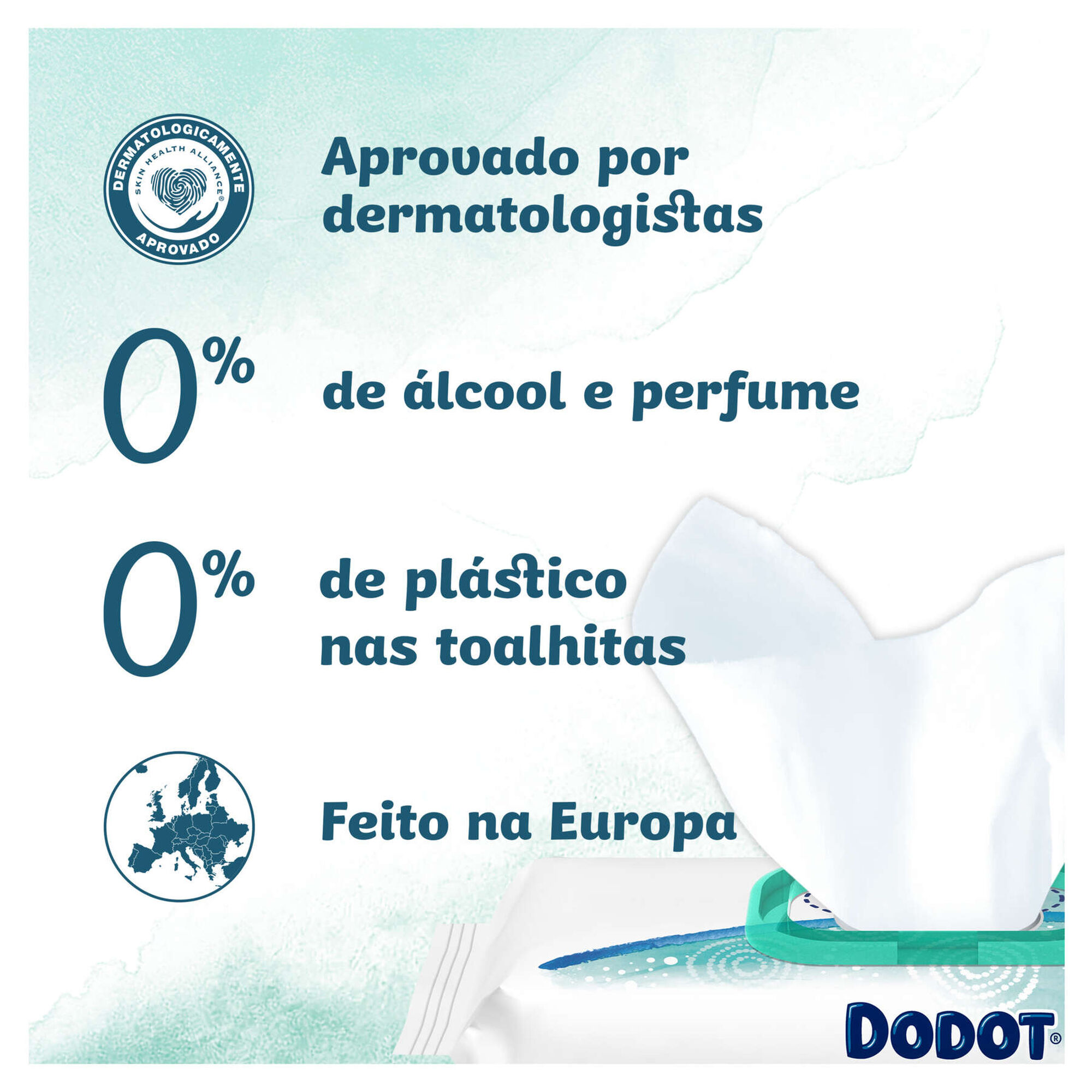 Toalhitas Bebé Aqua Pure Aloé Vera