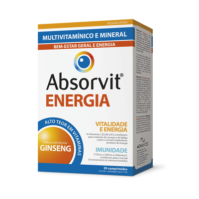 Multivitamínico Bem-Estar e Energia Ginseng