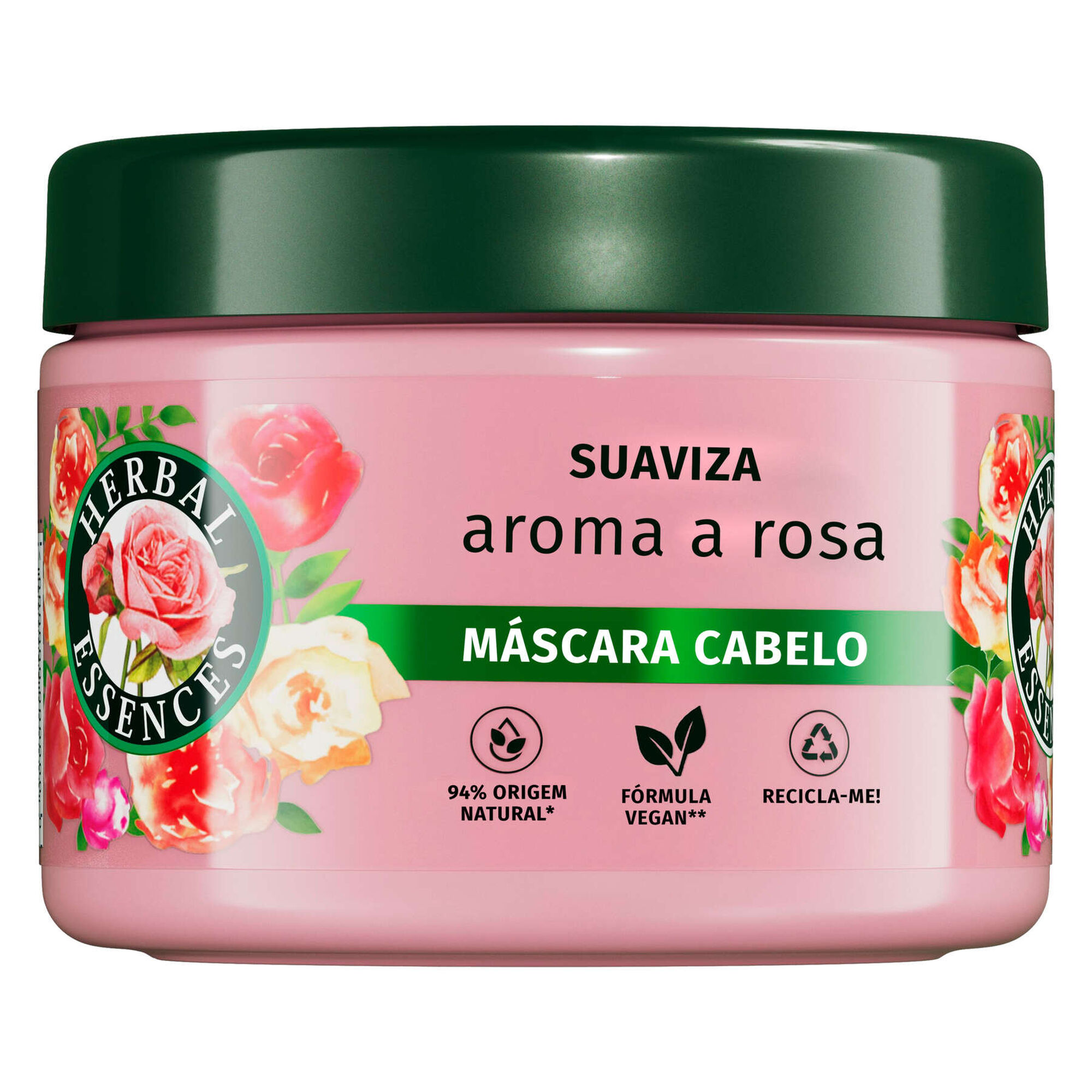 Máscara Cabelo Suaviza Aroma a Rosa