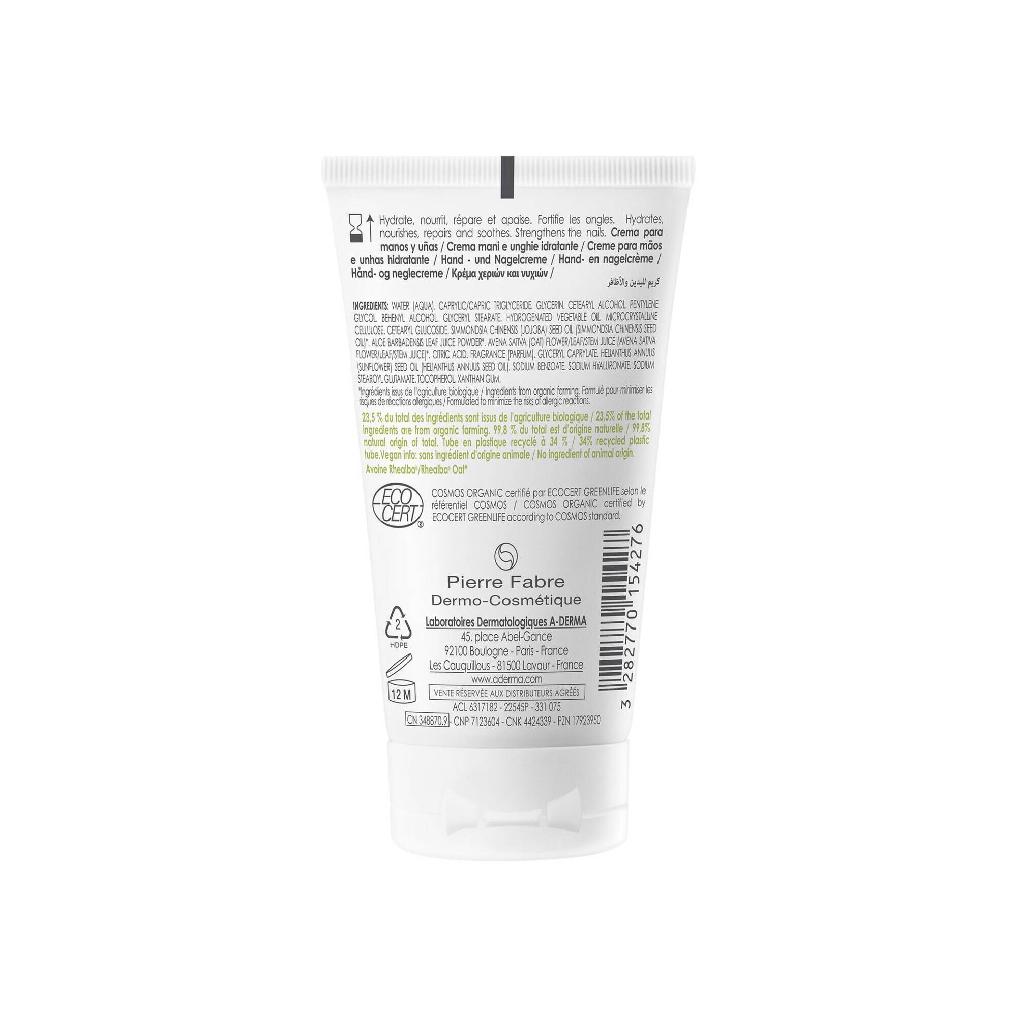 Hand & Nail Cream Hydrating