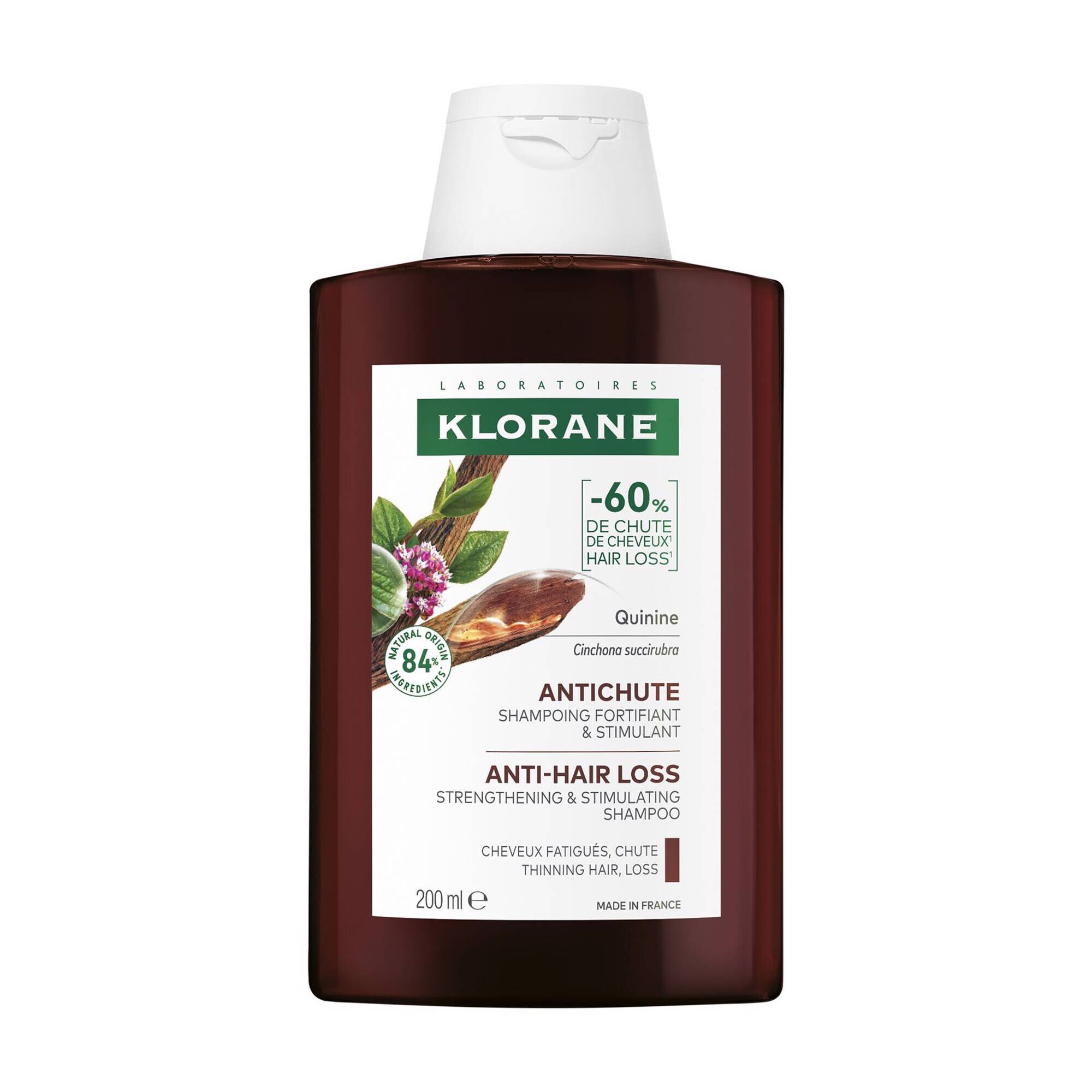 Quinine Strengthening Thinning Hair Shampoo