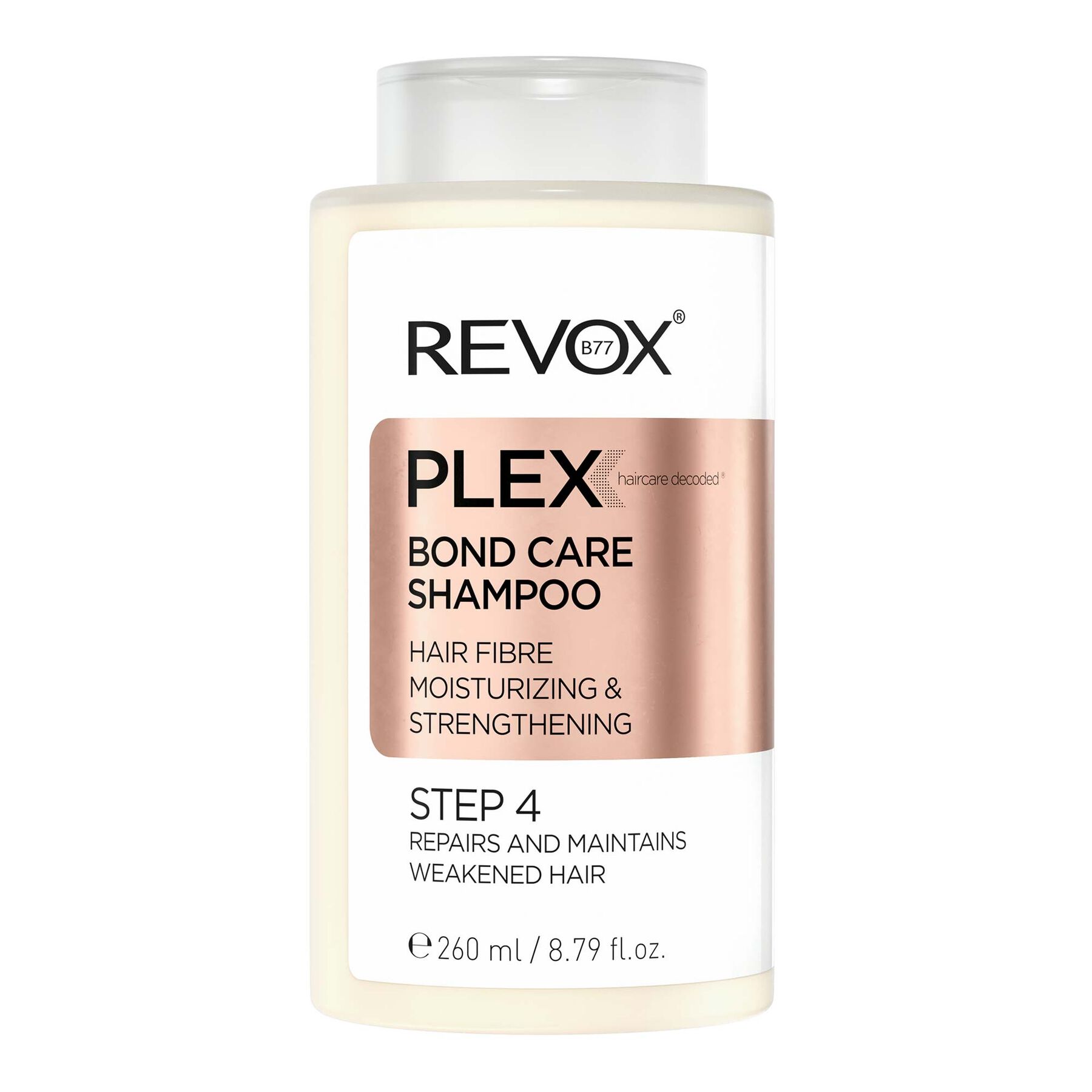Champô Hidratante Care Plex Passo 4 Revox