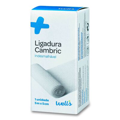 Ligadura Cambric 5 m x 5 cm