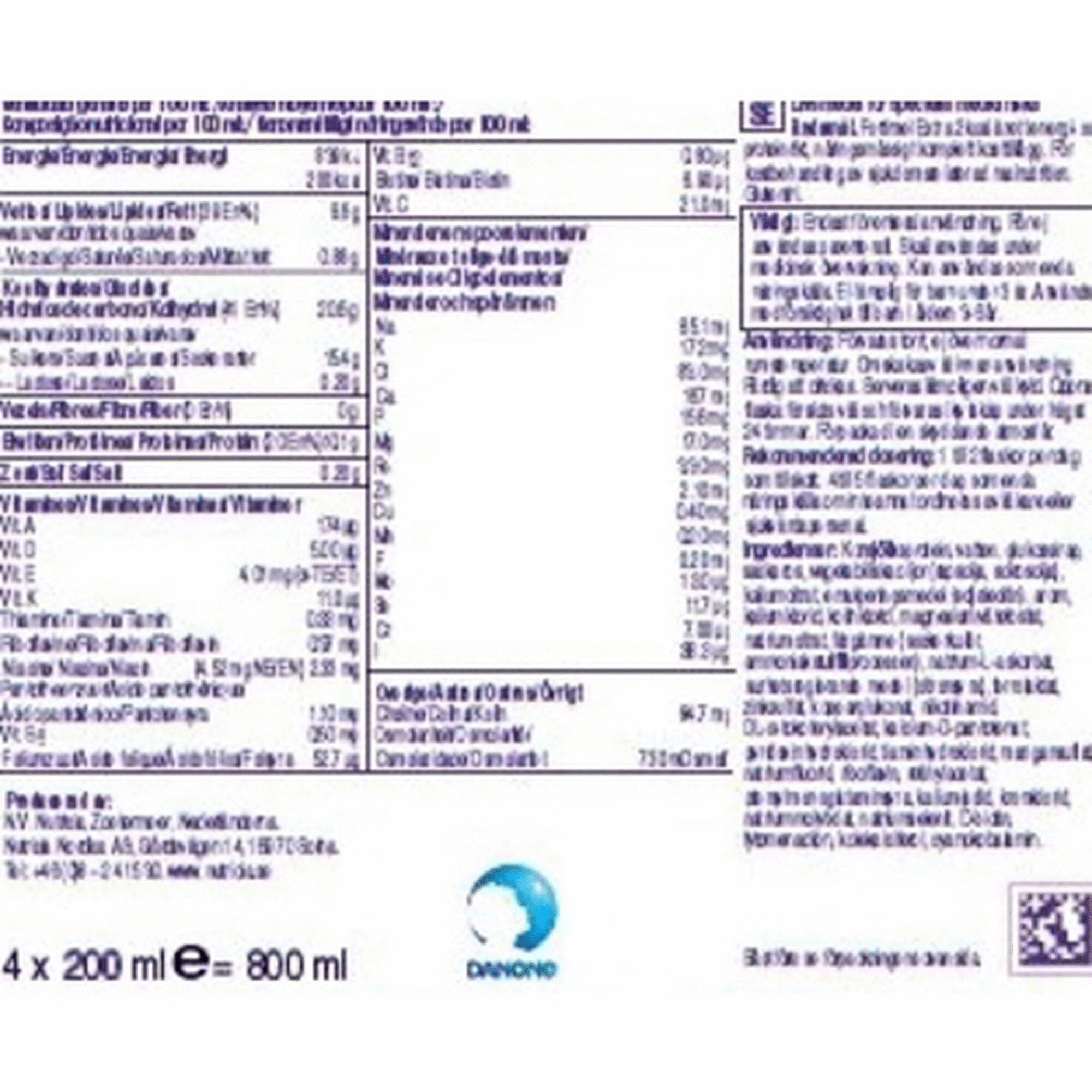 Fortimel Extra 2 Kcal Café