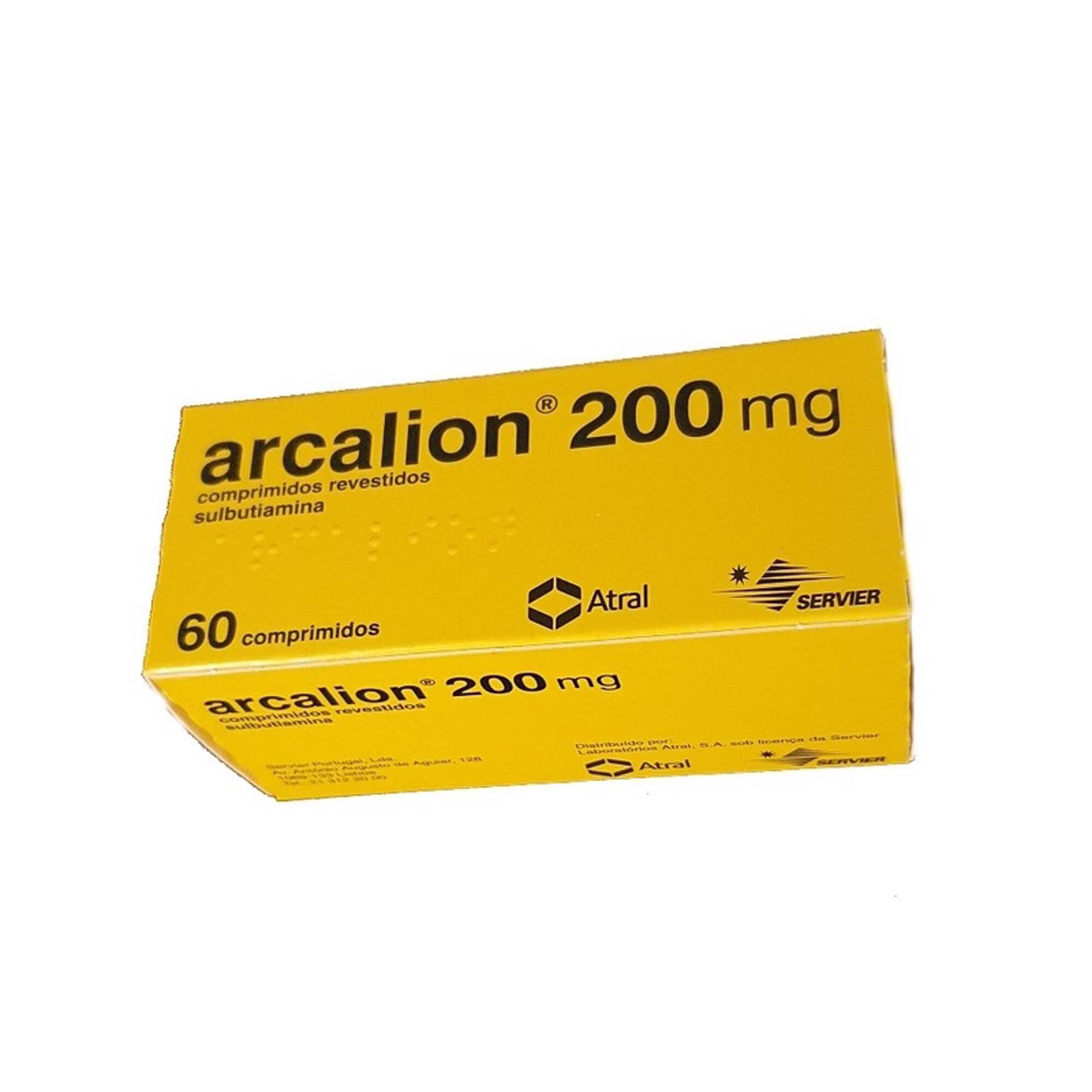 Arcalion Comprimidos Sulbutiamina Cansaço